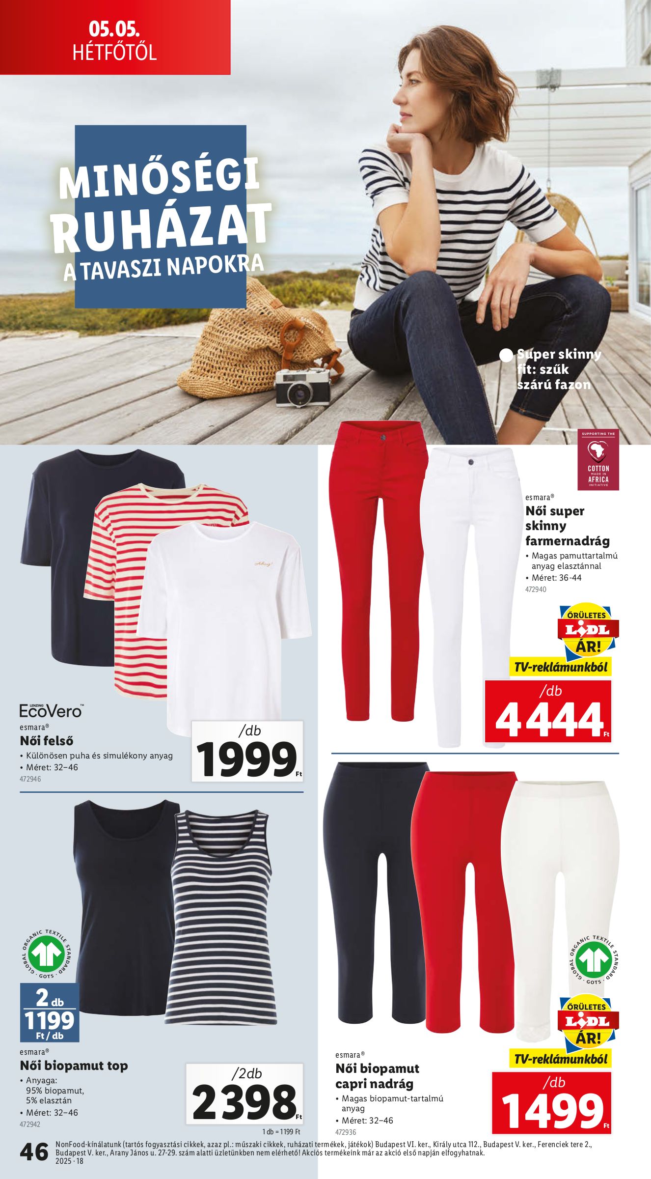 lidl - Lidl akciós újság, érvényes 04.30. - 05.07. - page: 46 lidl - Lidl akciós újság, érvényes 04.30. - 05.07. - page: 46