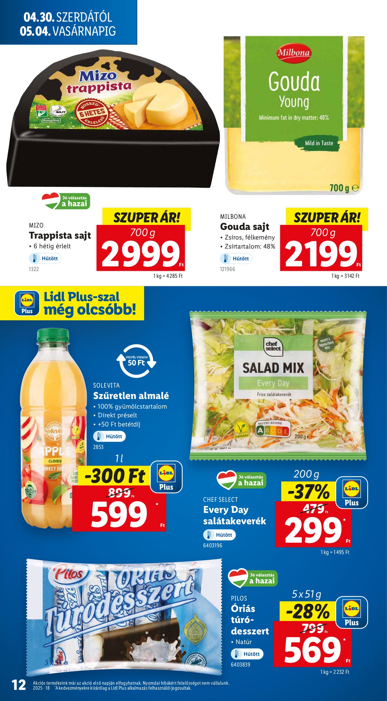 lidl - Lidl akciós újság, érvényes 04.30. - 05.07. - page: 12 lidl - Lidl akciós újság, érvényes 04.30. - 05.07. - page: 12