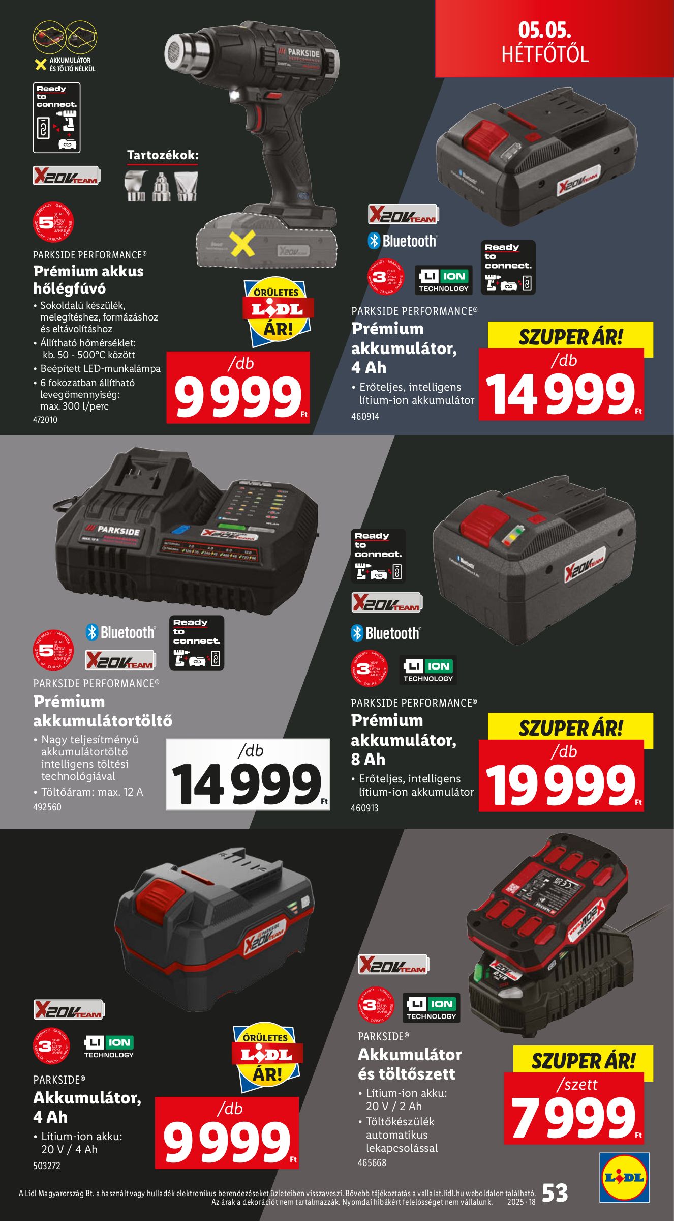 lidl - Lidl akciós újság, érvényes 04.30. - 05.07. - page: 55 lidl - Lidl akciós újság, érvényes 04.30. - 05.07. - page: 55