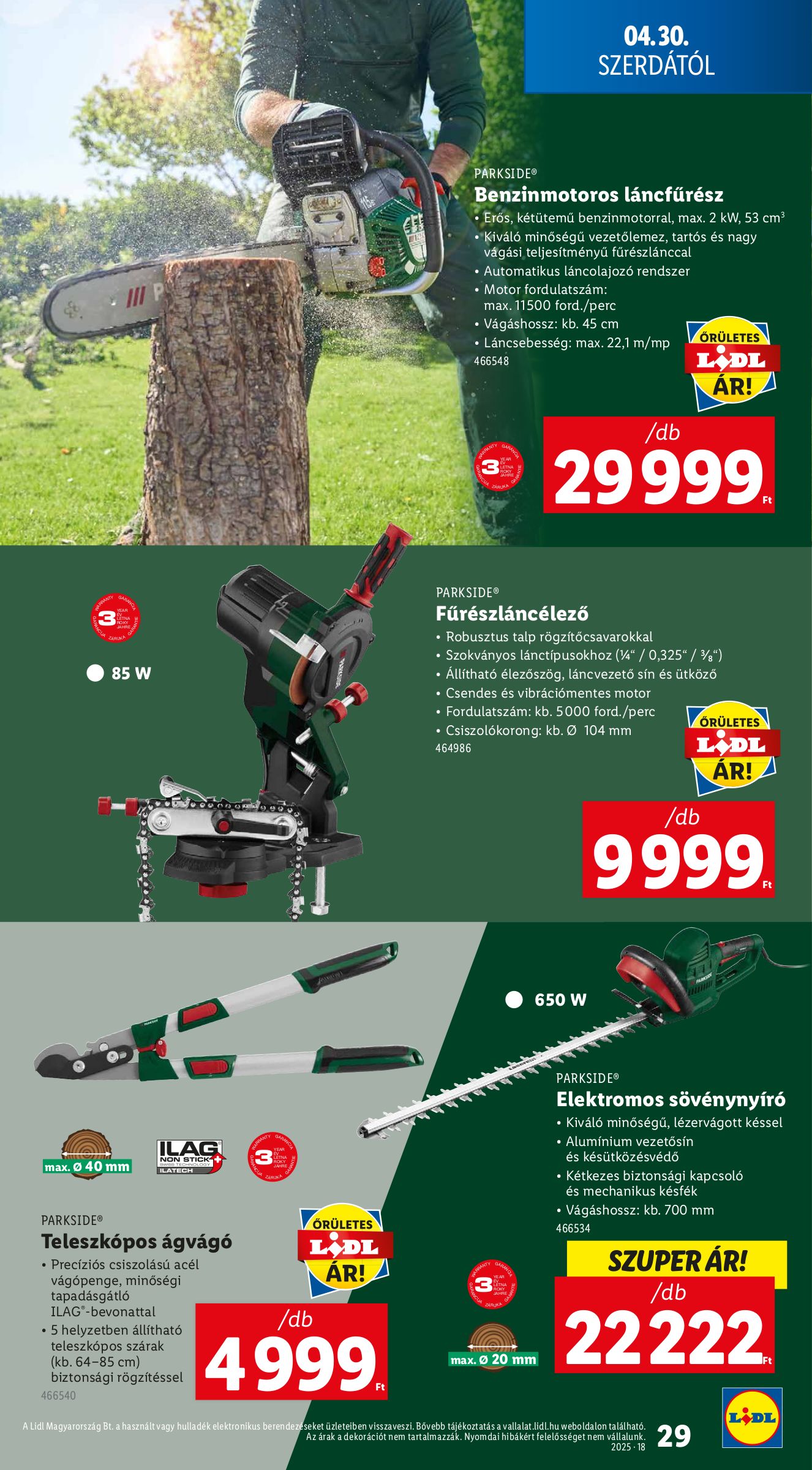 lidl - Lidl akciós újság, érvényes 04.30. - 05.07. - page: 29 lidl - Lidl akciós újság, érvényes 04.30. - 05.07. - page: 29