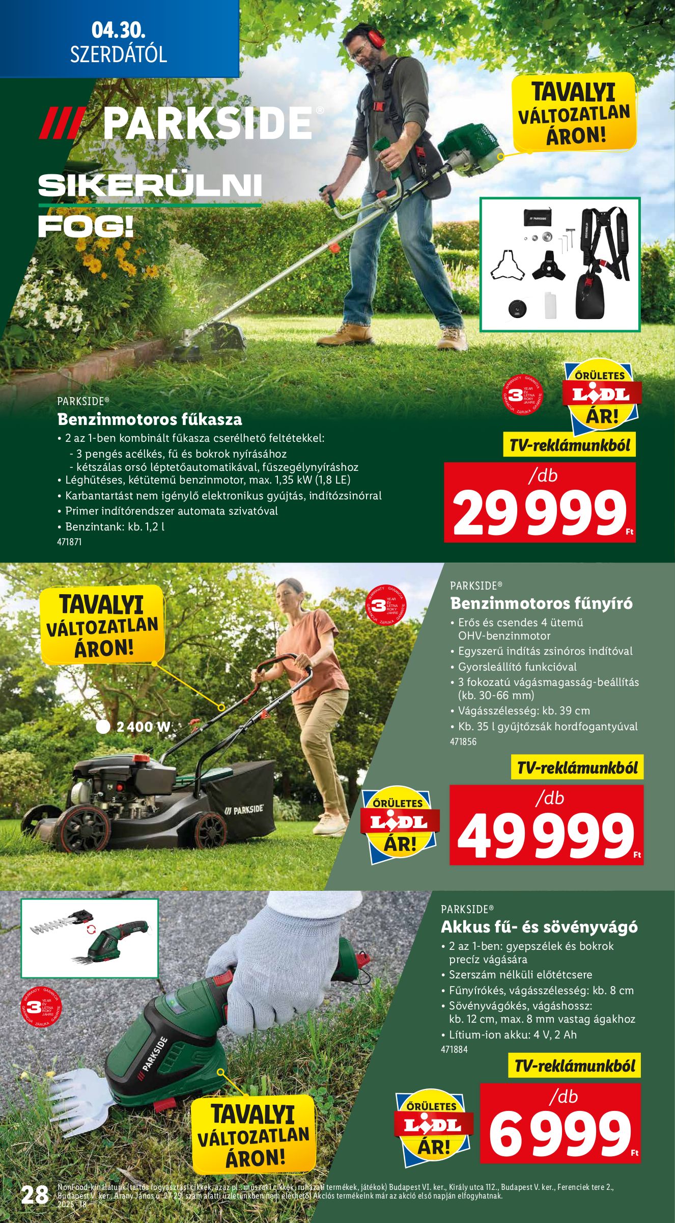 lidl - Lidl akciós újság, érvényes 04.30. - 05.07. - page: 28 lidl - Lidl akciós újság, érvényes 04.30. - 05.07. - page: 28