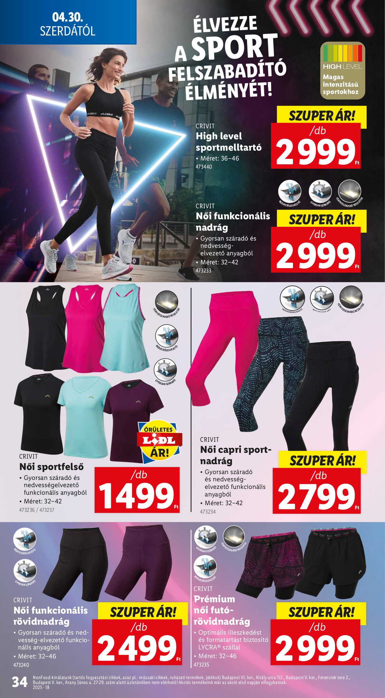 lidl - Lidl akciós újság, érvényes 04.30. - 05.07. - page: 34 lidl - Lidl akciós újság, érvényes 04.30. - 05.07. - page: 34