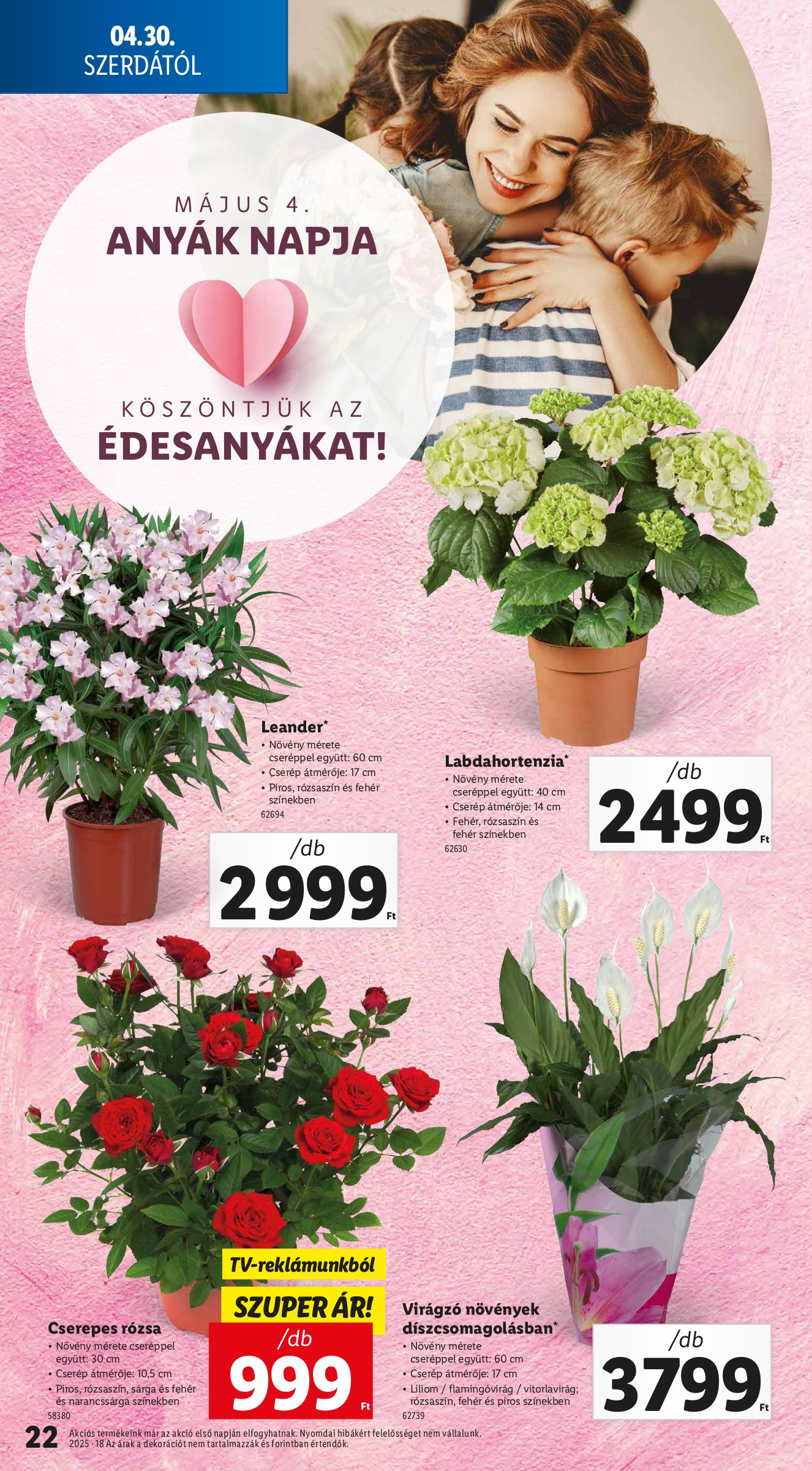 lidl - Lidl akciós újság, érvényes 04.30. - 05.07. - page: 22 lidl - Lidl akciós újság, érvényes 04.30. - 05.07. - page: 22