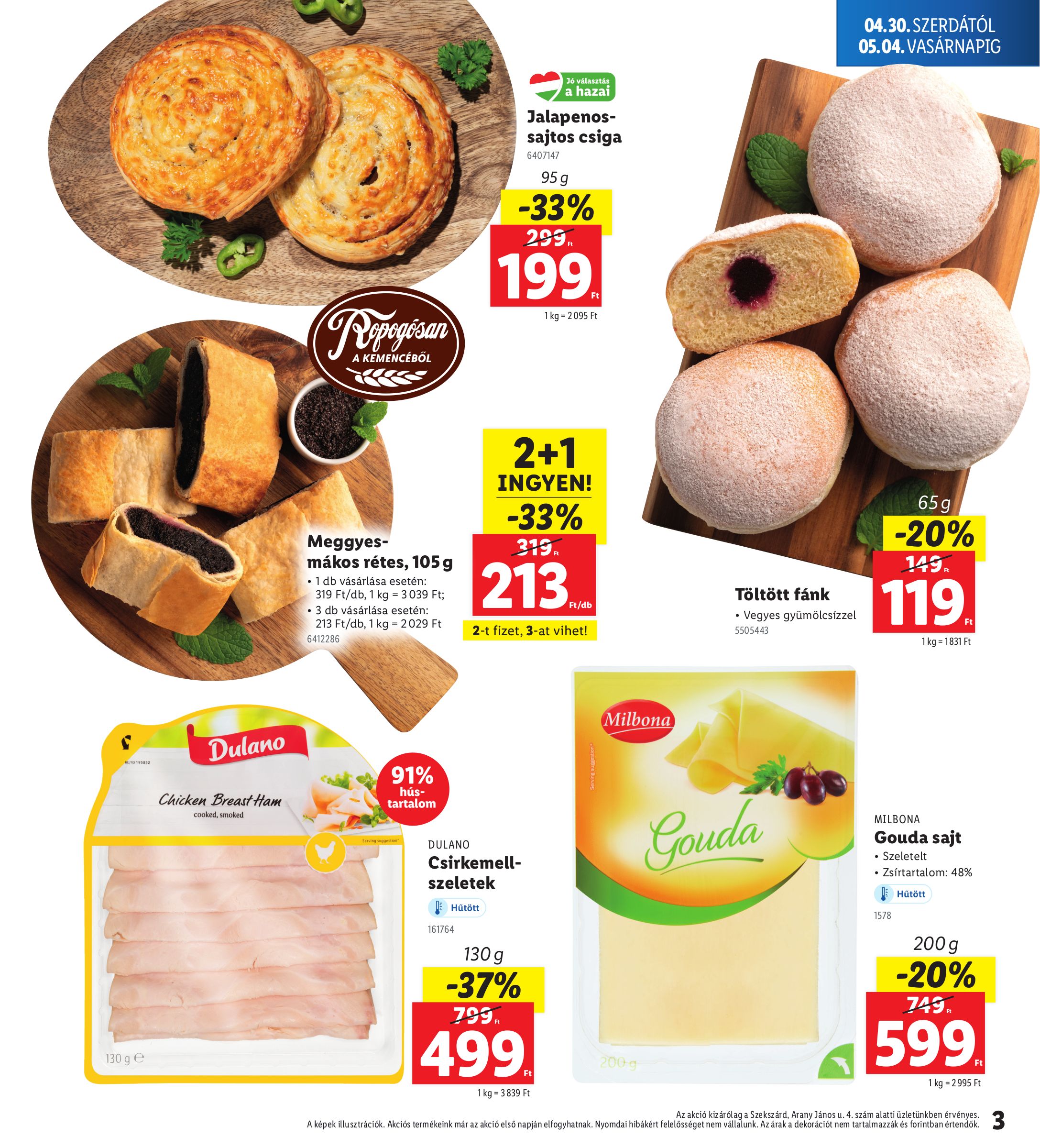 lidl - Lidl - Szekszárd akciós újság, érvényes 04.30. - 05.04. - page: 3