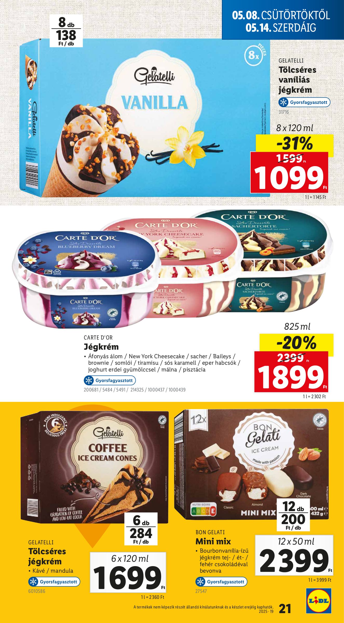 lidl - Lidl akciós újság, érvényes 05.08. - 05.14. - page: 21 lidl - Lidl akciós újság, érvényes 05.08. - 05.14. - page: 21