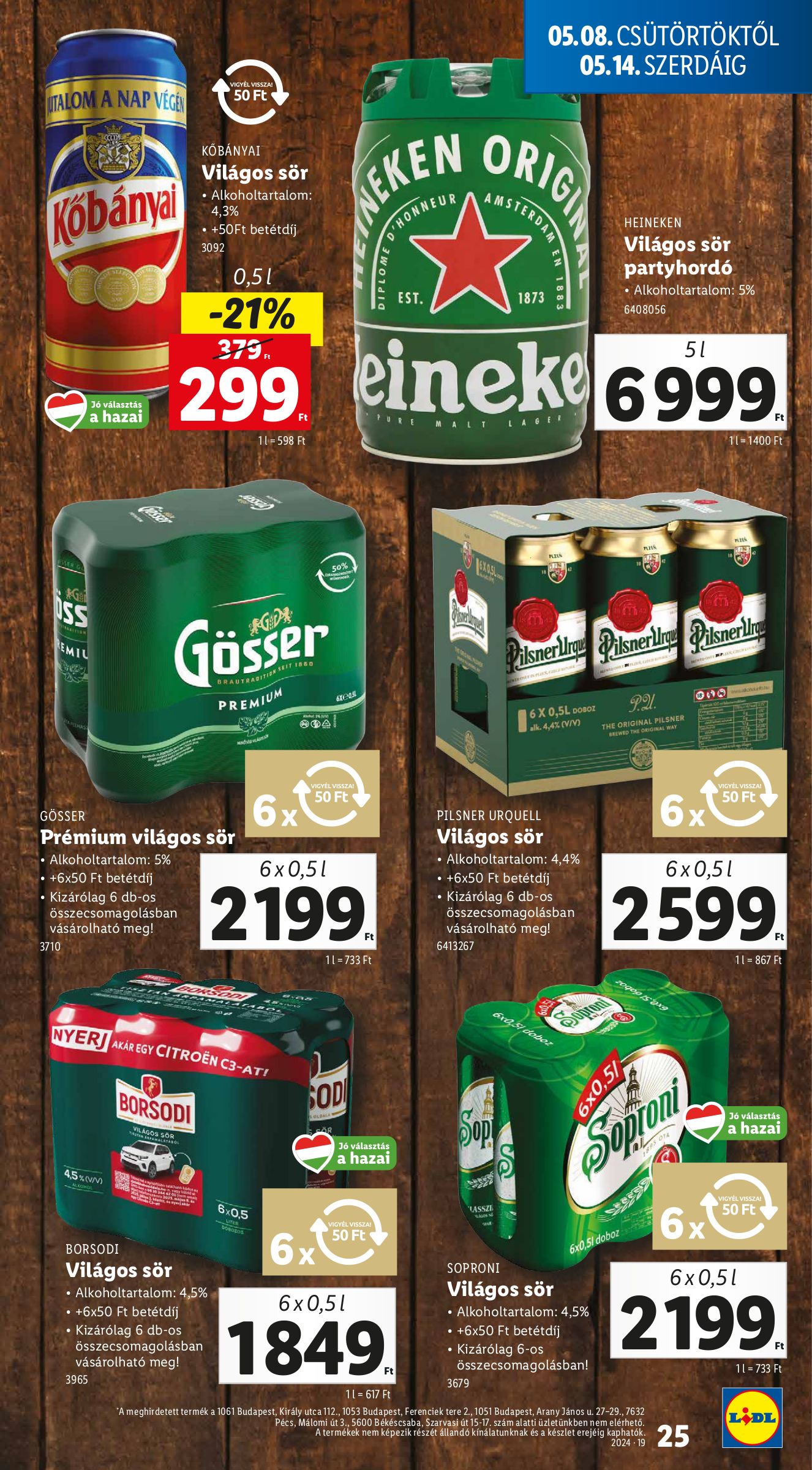 lidl - Lidl akciós újság, érvényes 05.08. - 05.14. - page: 25 lidl - Lidl akciós újság, érvényes 05.08. - 05.14. - page: 25