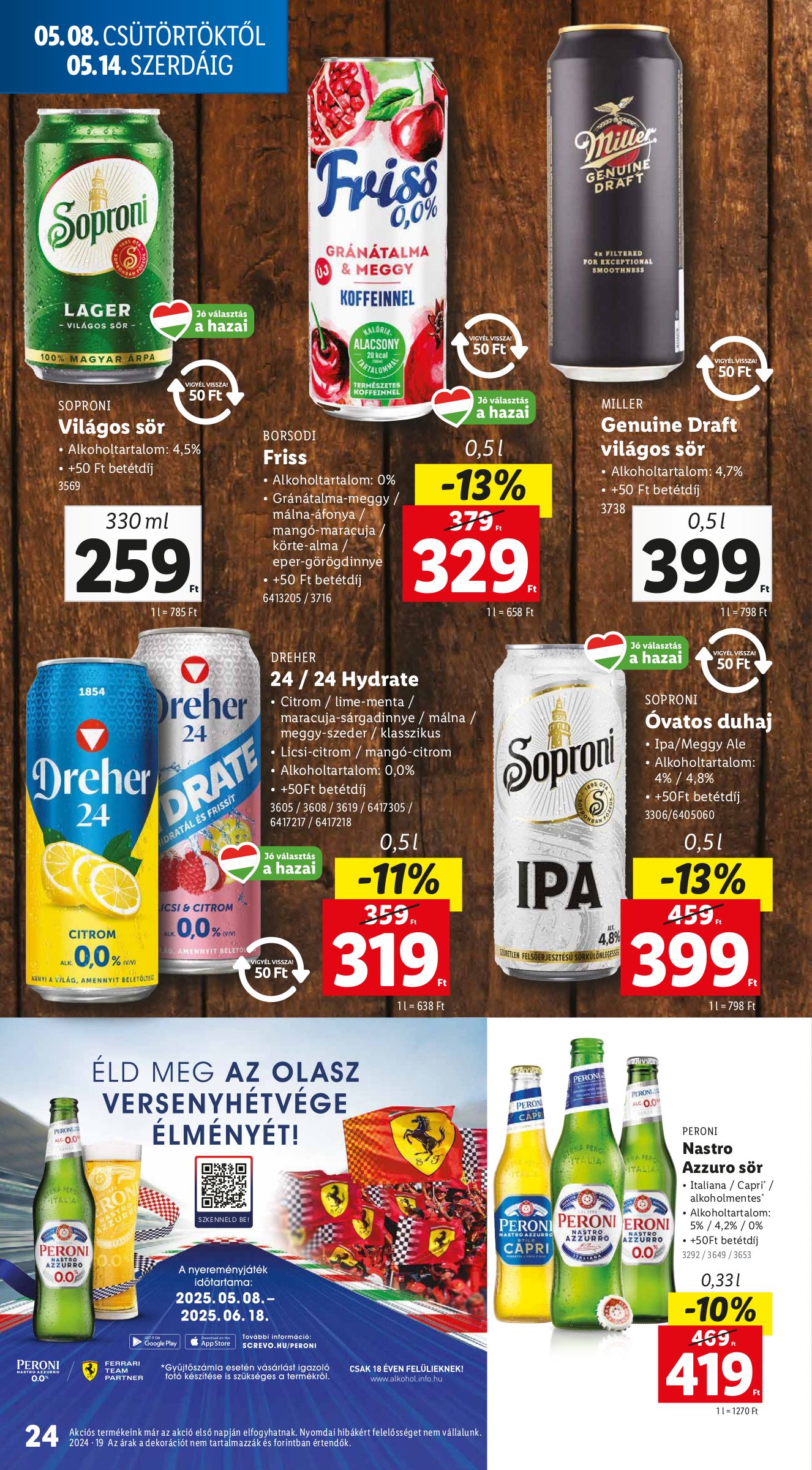 lidl - Lidl akciós újság, érvényes 05.08. - 05.14. - page: 24 lidl - Lidl akciós újság, érvényes 05.08. - 05.14. - page: 24