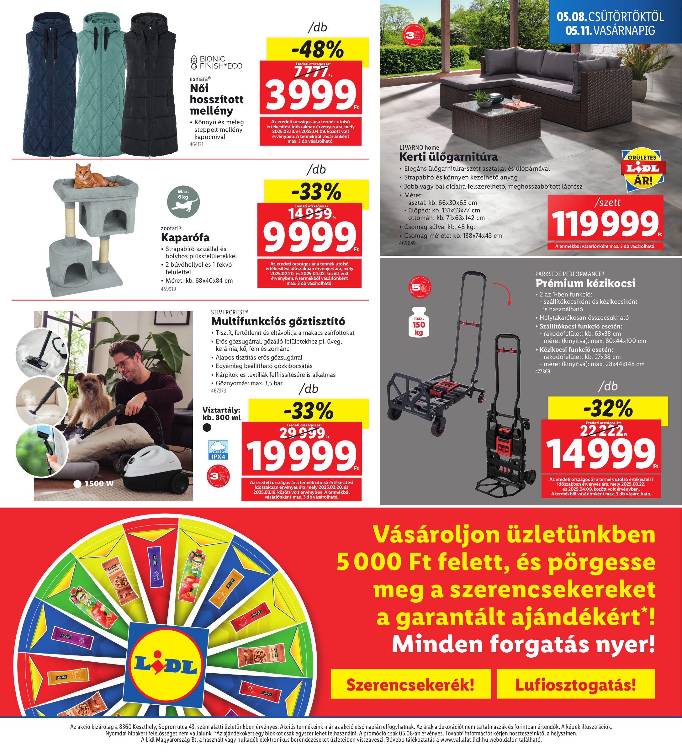 lidl - Lidl - Keszthely akciós újság, érvényes 05.08. - 05.11. - page: 4