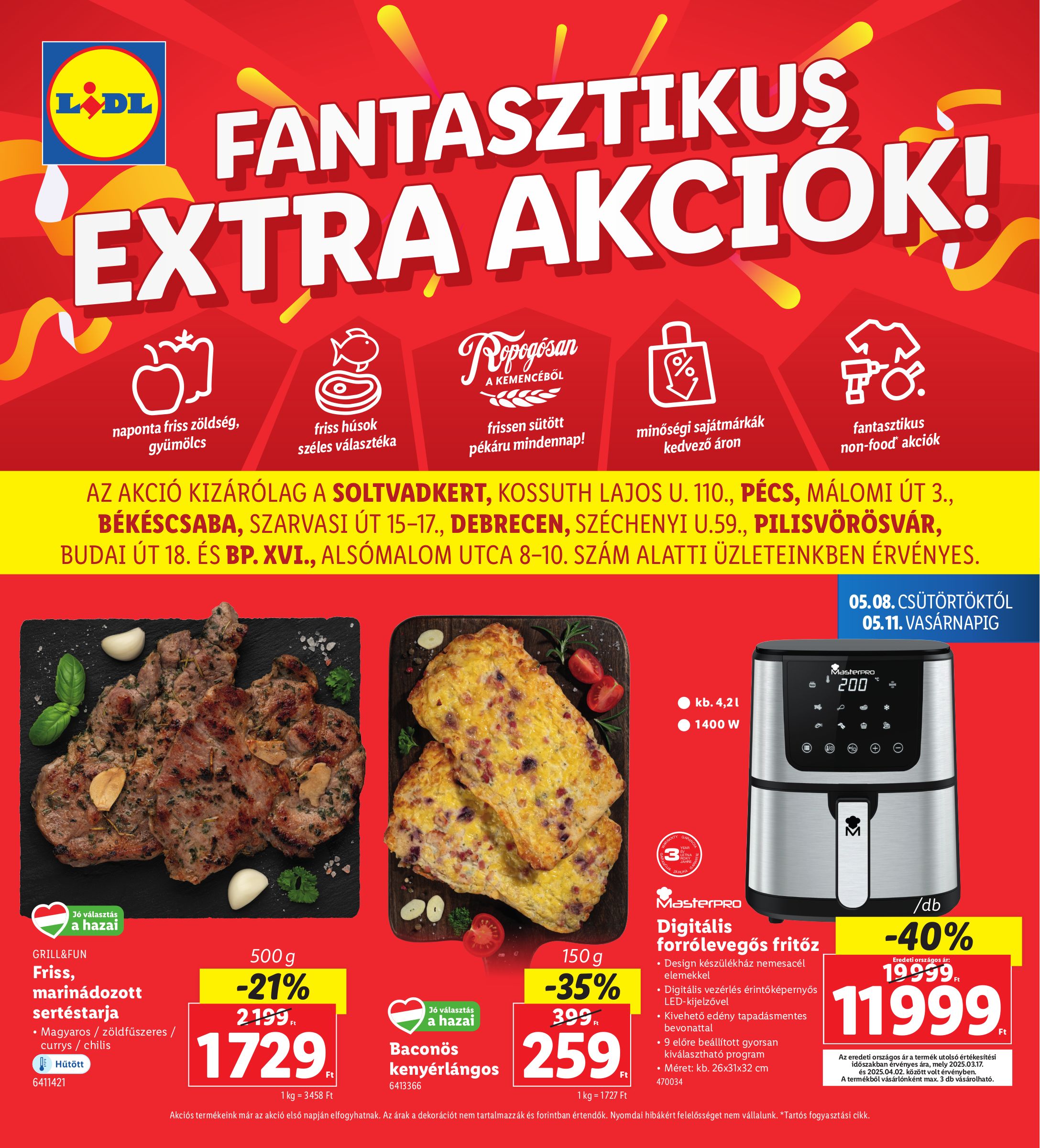 lidl - Lidl - Békéscsaba akciós újság, érvényes 05.08. - 05.11.