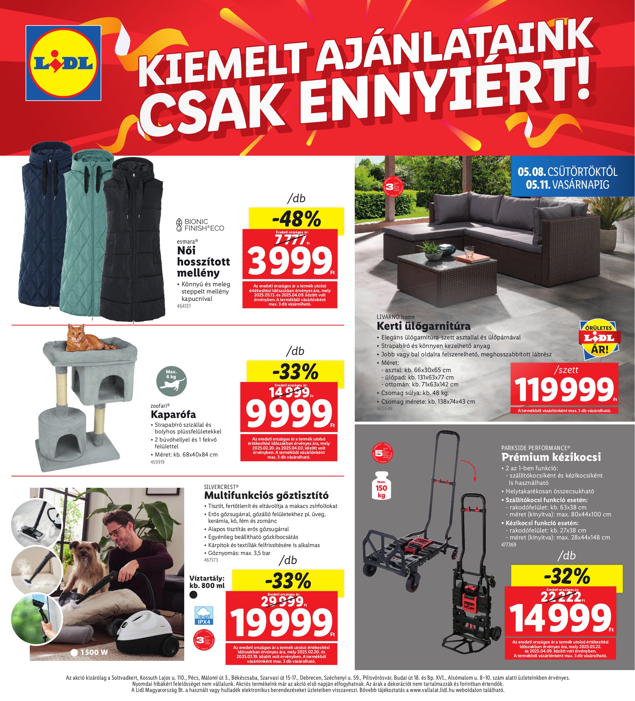 lidl - Lidl - Békéscsaba akciós újság, érvényes 05.08. - 05.11. - page: 4