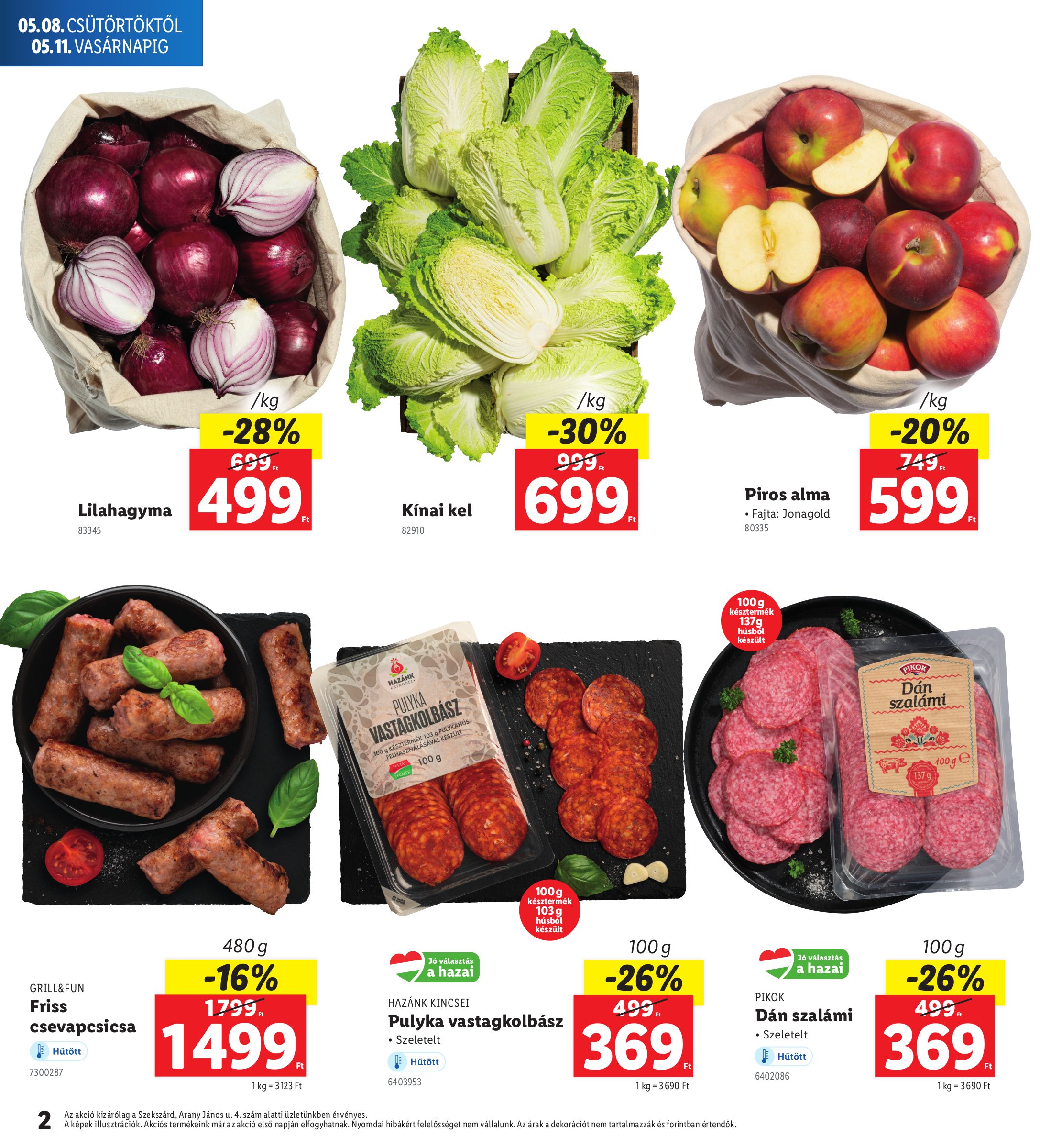 lidl - Lidl - Szekszárd akciós újság, érvényes 05.08. - 05.11. - page: 2