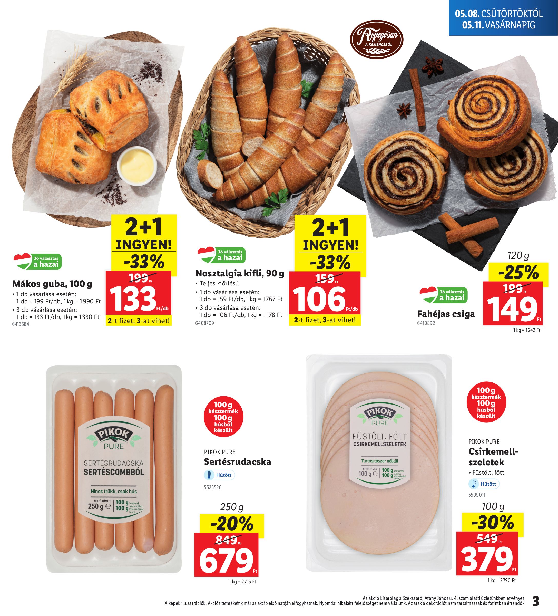 lidl - Lidl - Szekszárd akciós újság, érvényes 05.08. - 05.11. - page: 3