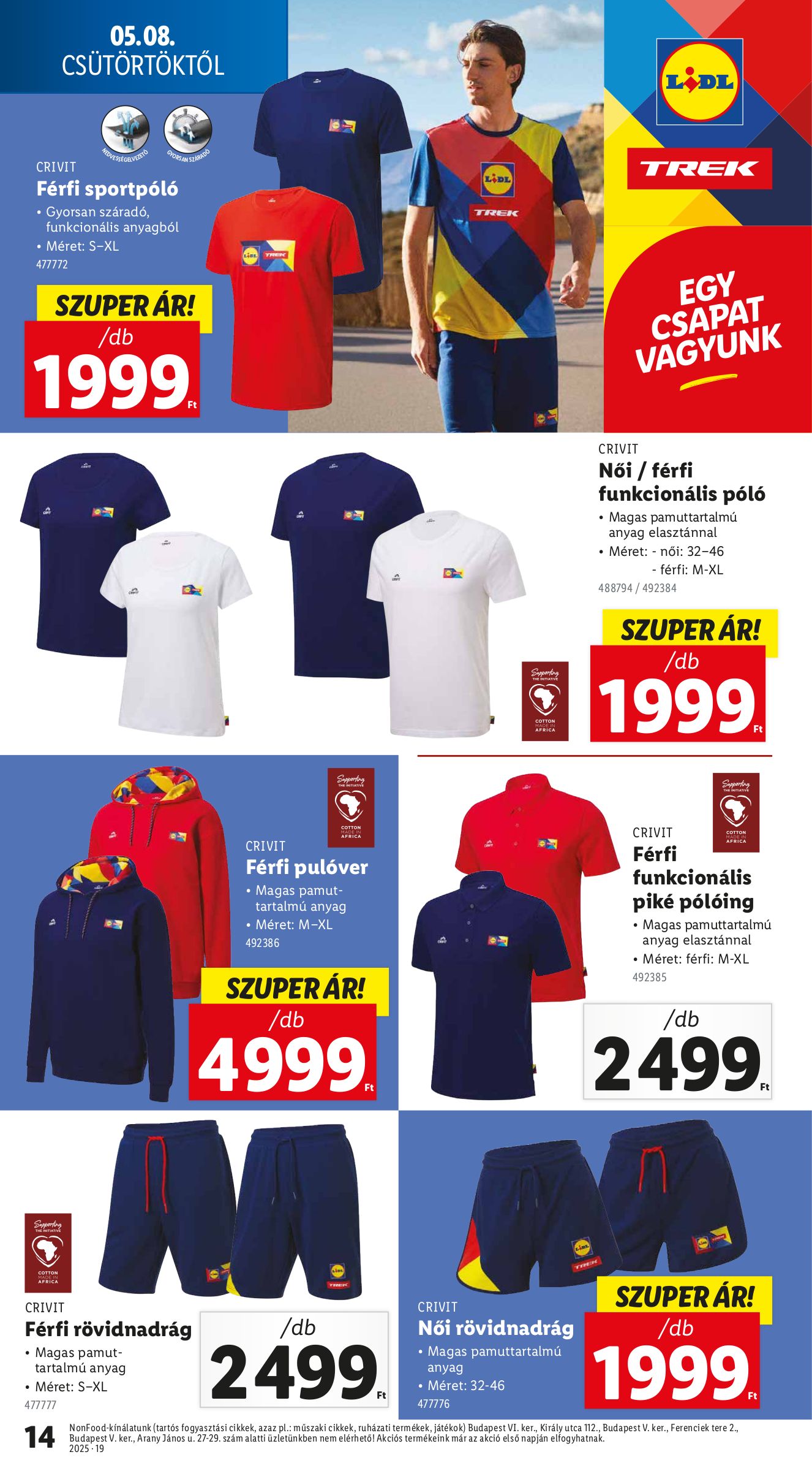 lidl - Lidl - Nonfood akciós újság, érvényes 05.08. - 05.14. - page: 14