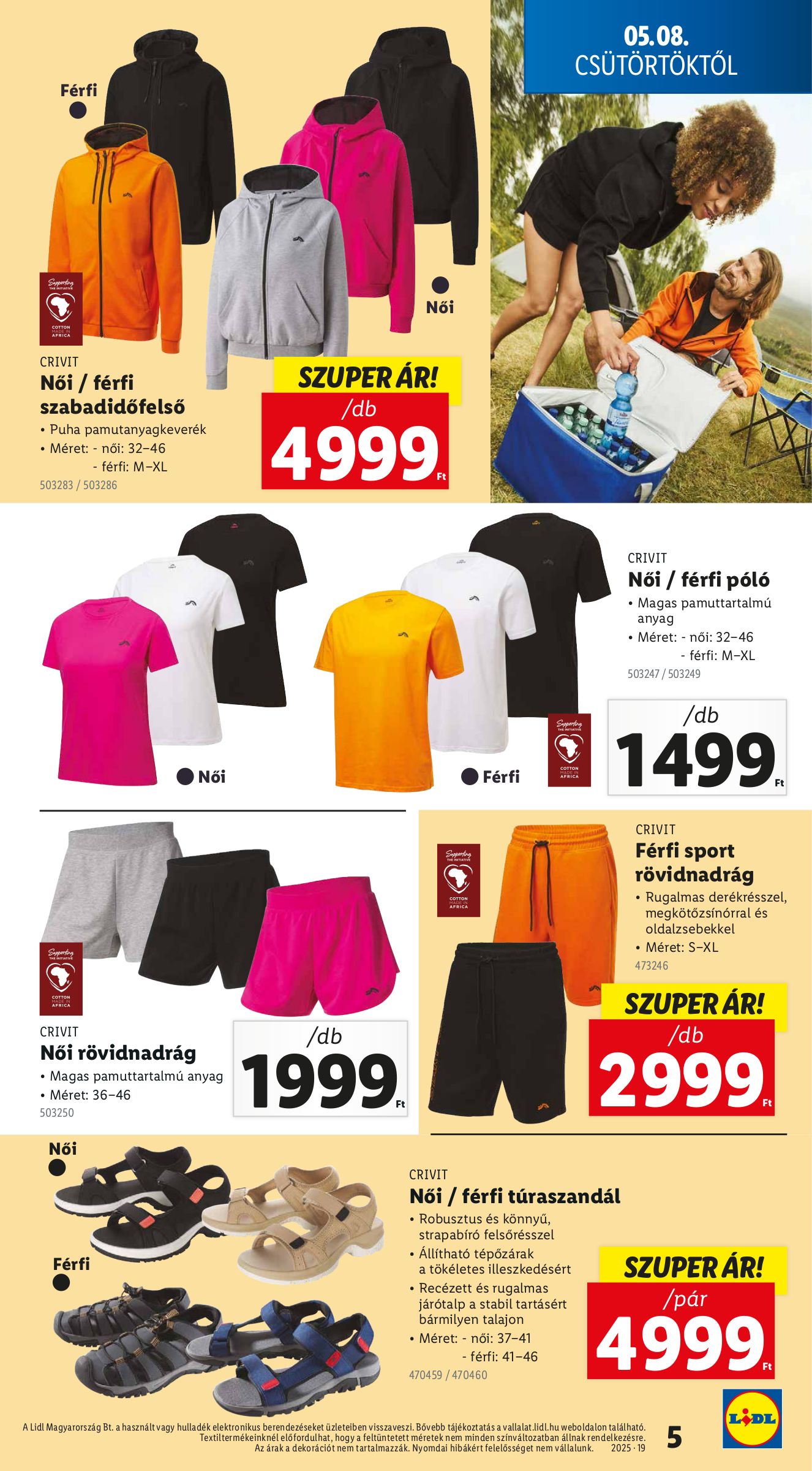 lidl - Lidl - Nonfood akciós újság, érvényes 05.08. - 05.14. - page: 5