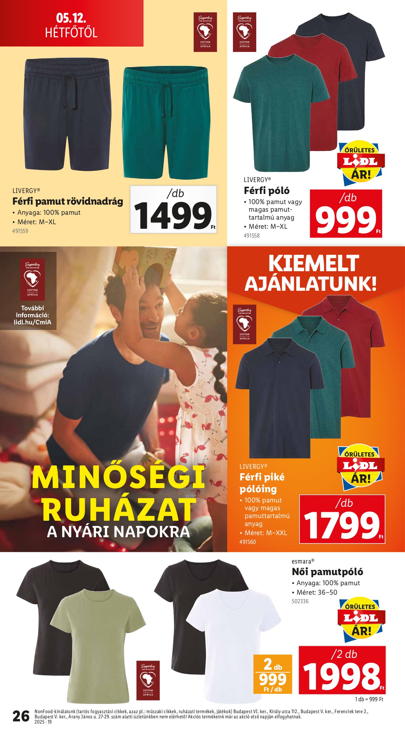lidl - Lidl - Nonfood akciós újság, érvényes 05.08. - 05.14. - page: 26