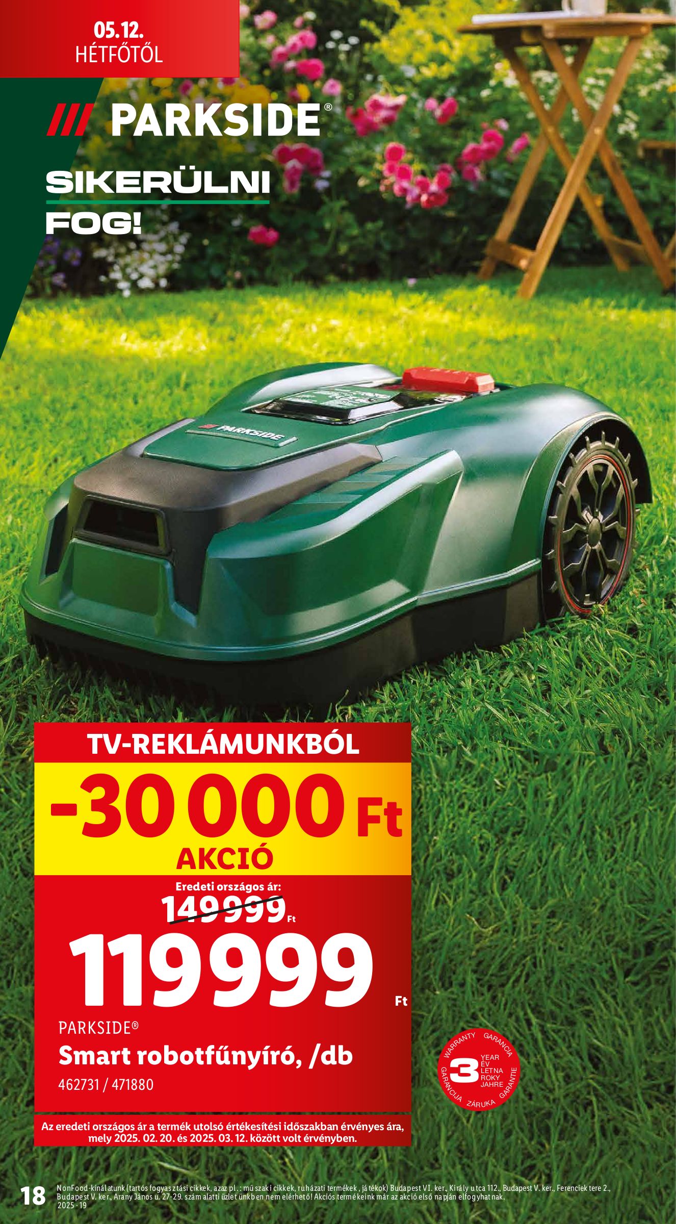 lidl - Lidl - Nonfood akciós újság, érvényes 05.08. - 05.14. - page: 18