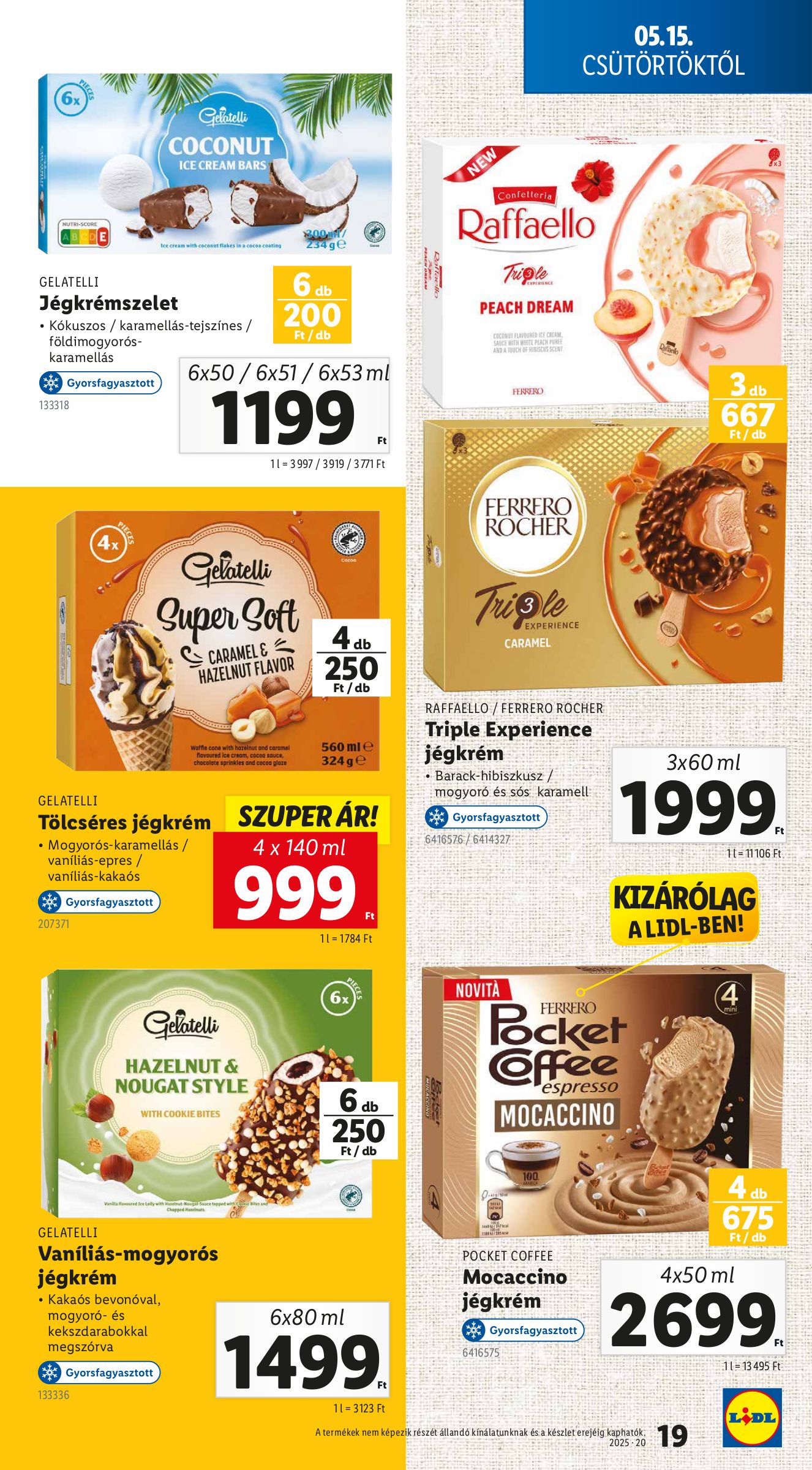 lidl - Lidl akciós újság, érvényes 05.15. - 05.21. - page: 19 lidl - Lidl akciós újság, érvényes 05.15. - 05.21. - page: 19