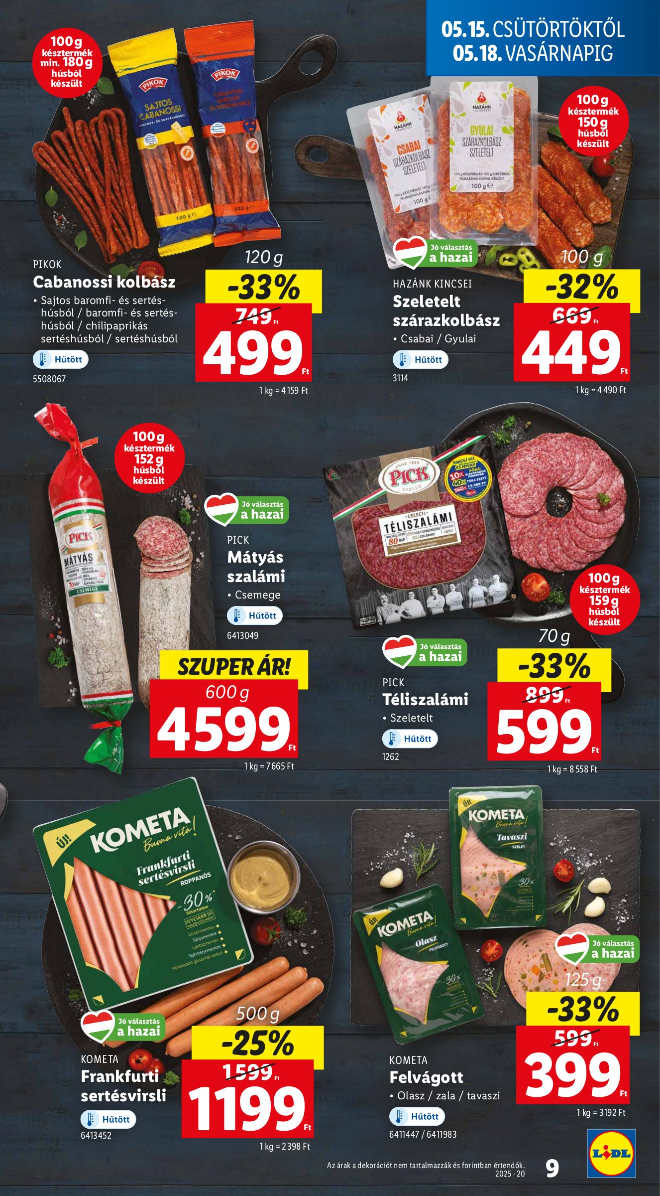 lidl - Lidl akciós újság, érvényes 05.15. - 05.21. - page: 9 lidl - Lidl akciós újság, érvényes 05.15. - 05.21. - page: 9