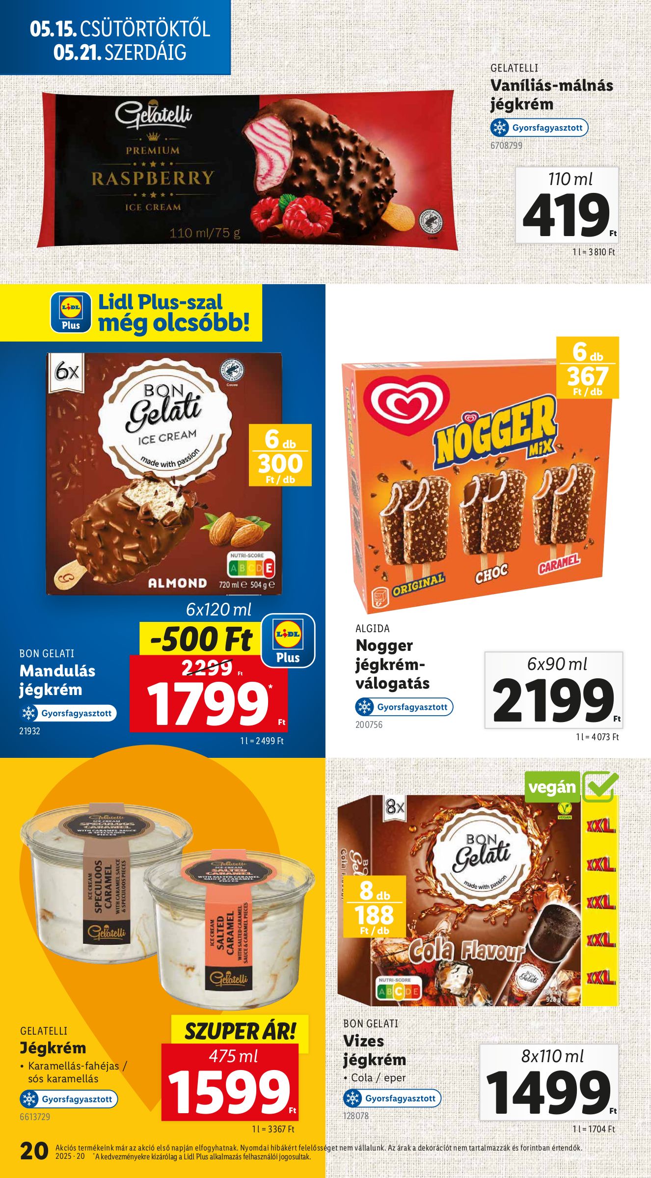 lidl - Lidl akciós újság, érvényes 05.15. - 05.21. - page: 20 lidl - Lidl akciós újság, érvényes 05.15. - 05.21. - page: 20