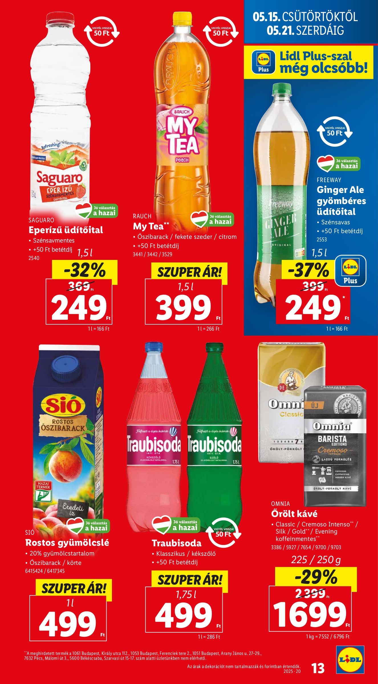 lidl - Lidl akciós újság, érvényes 05.15. - 05.21. - page: 13 lidl - Lidl akciós újság, érvényes 05.15. - 05.21. - page: 13