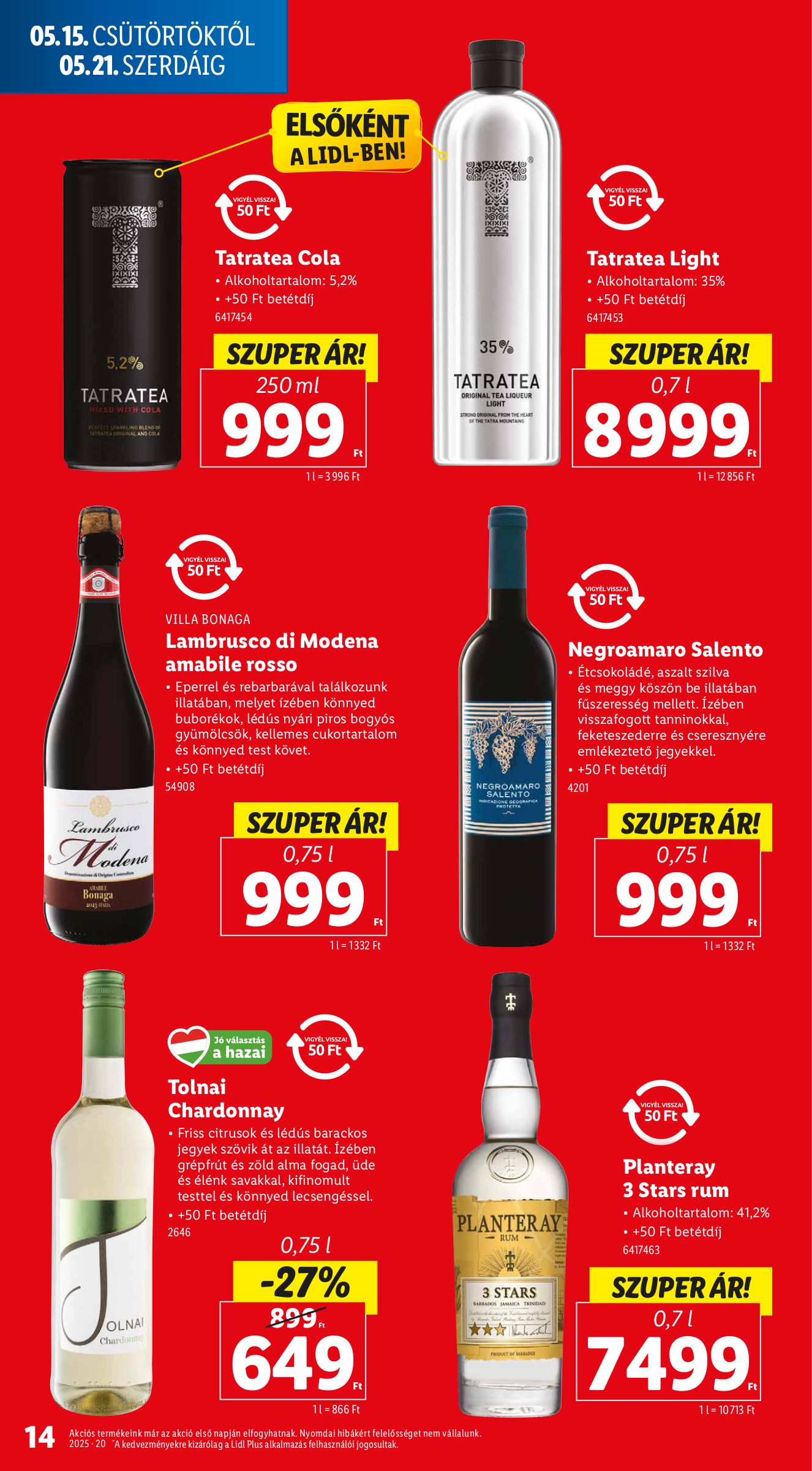 lidl - Lidl akciós újság, érvényes 05.15. - 05.21. - page: 14 lidl - Lidl akciós újság, érvényes 05.15. - 05.21. - page: 14