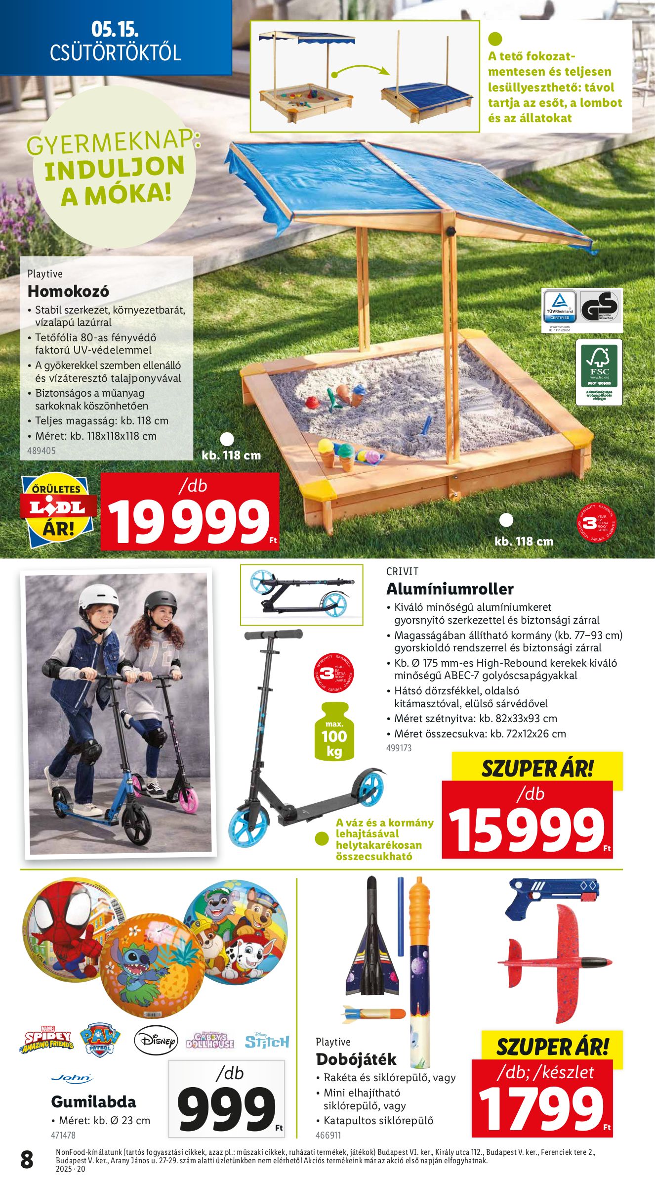 lidl - Lidl - Nonfood akciós újság, érvényes 05.15. - 05.21. - page: 8