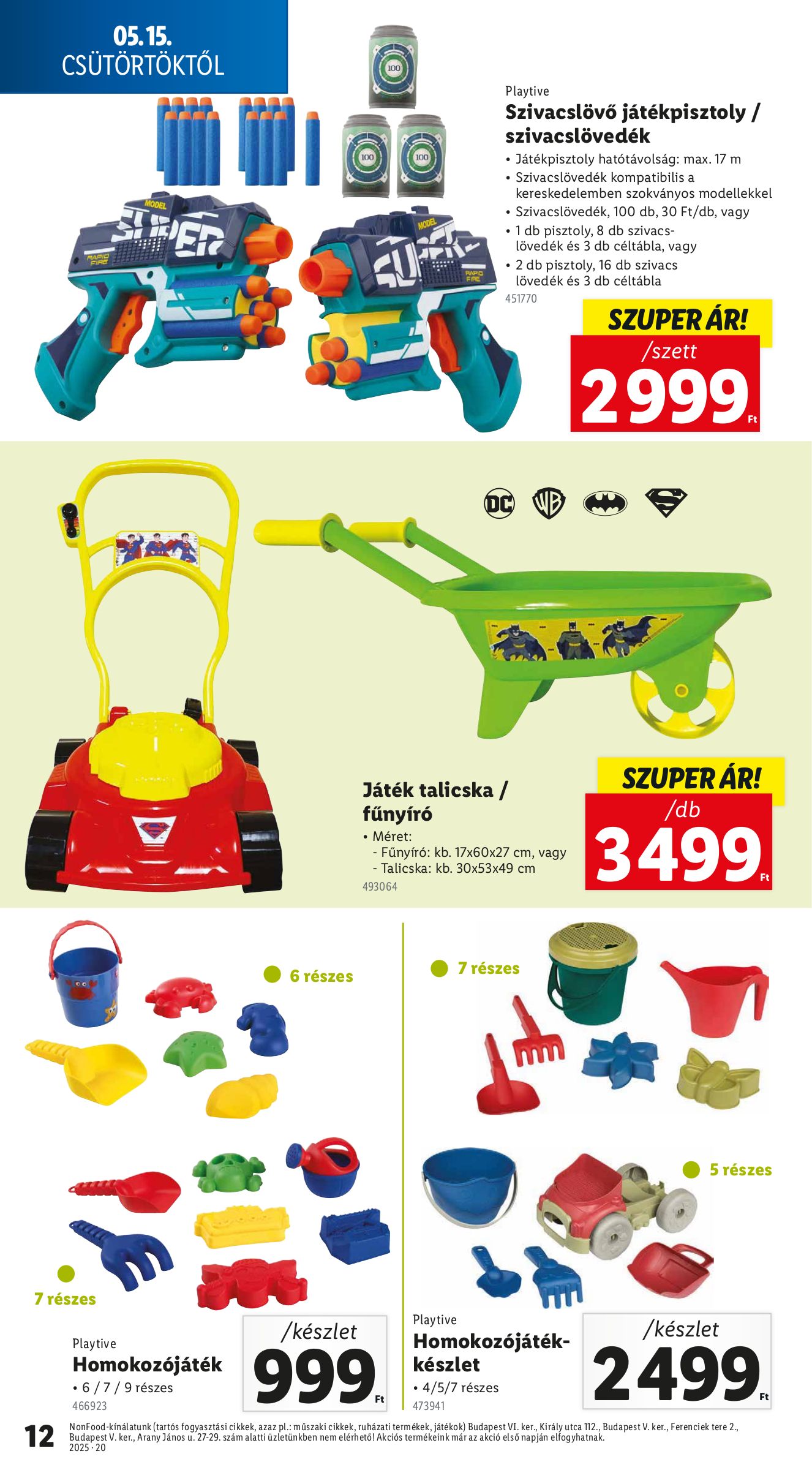 lidl - Lidl - Nonfood akciós újság, érvényes 05.15. - 05.21. - page: 12