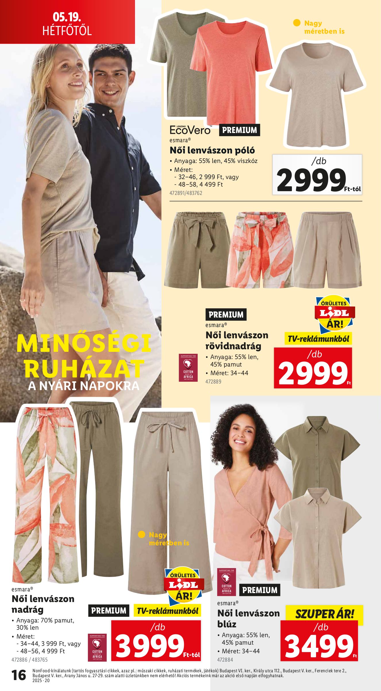 lidl - Lidl - Nonfood akciós újság, érvényes 05.15. - 05.21. - page: 16