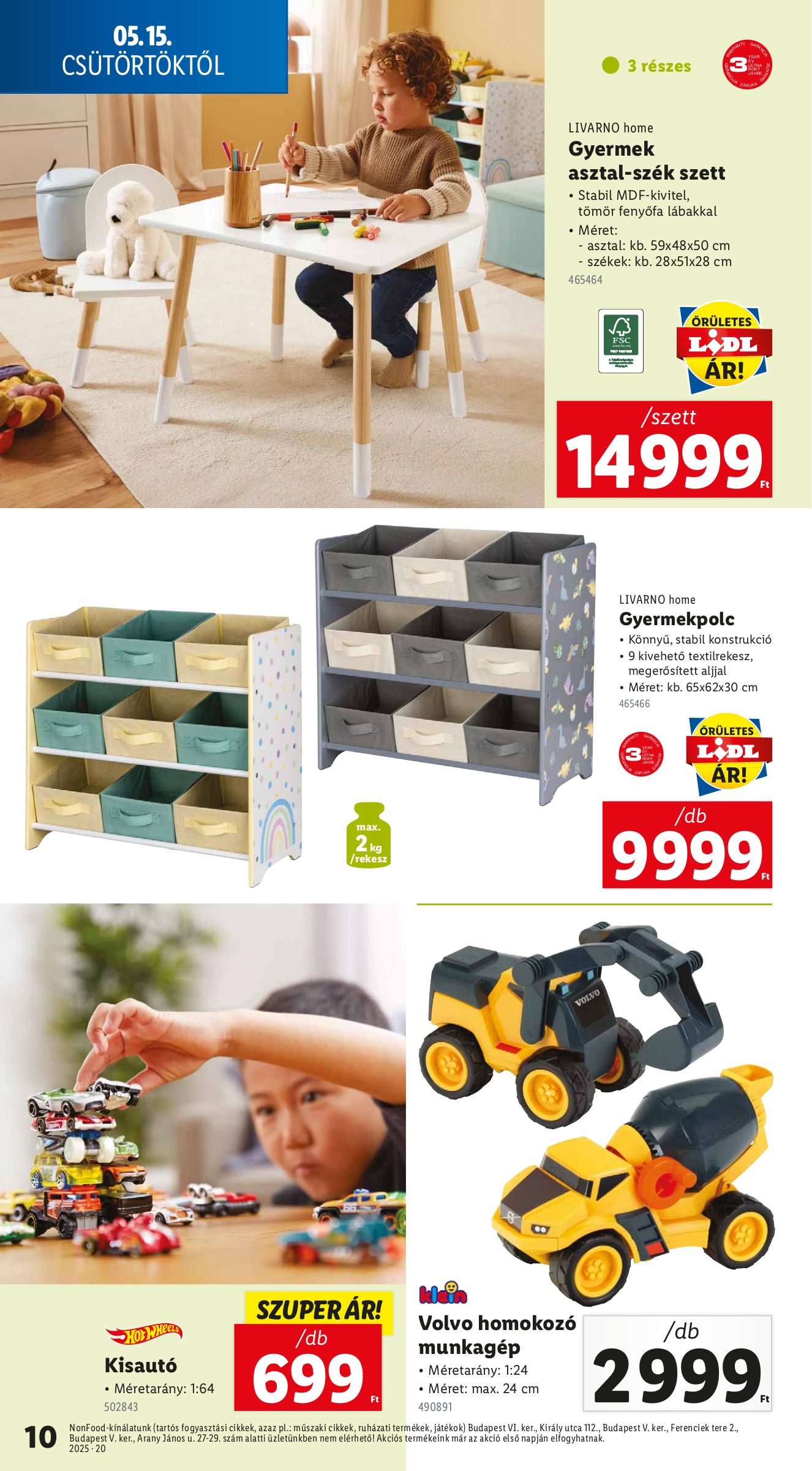 lidl - Lidl - Nonfood akciós újság, érvényes 05.15. - 05.21. - page: 10