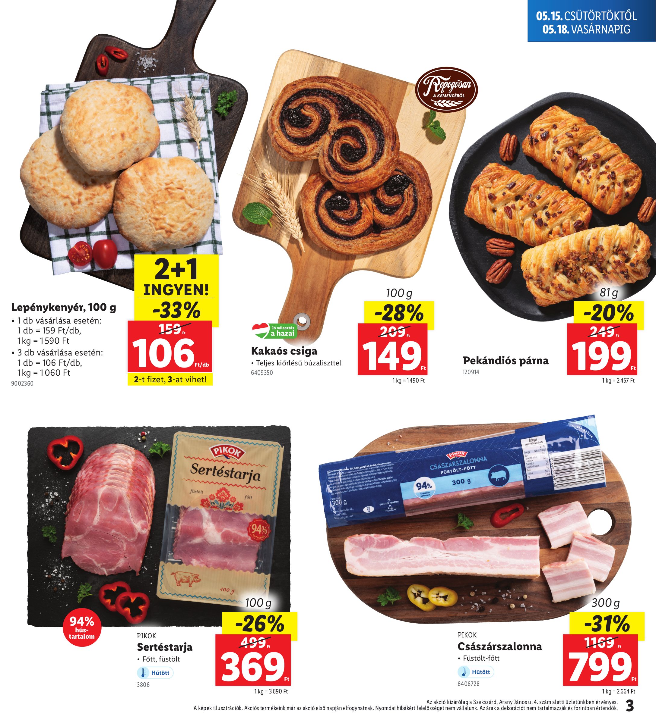 lidl - Lidl - Szekszárd akciós újság, érvényes 05.15. - 05.18. - page: 3