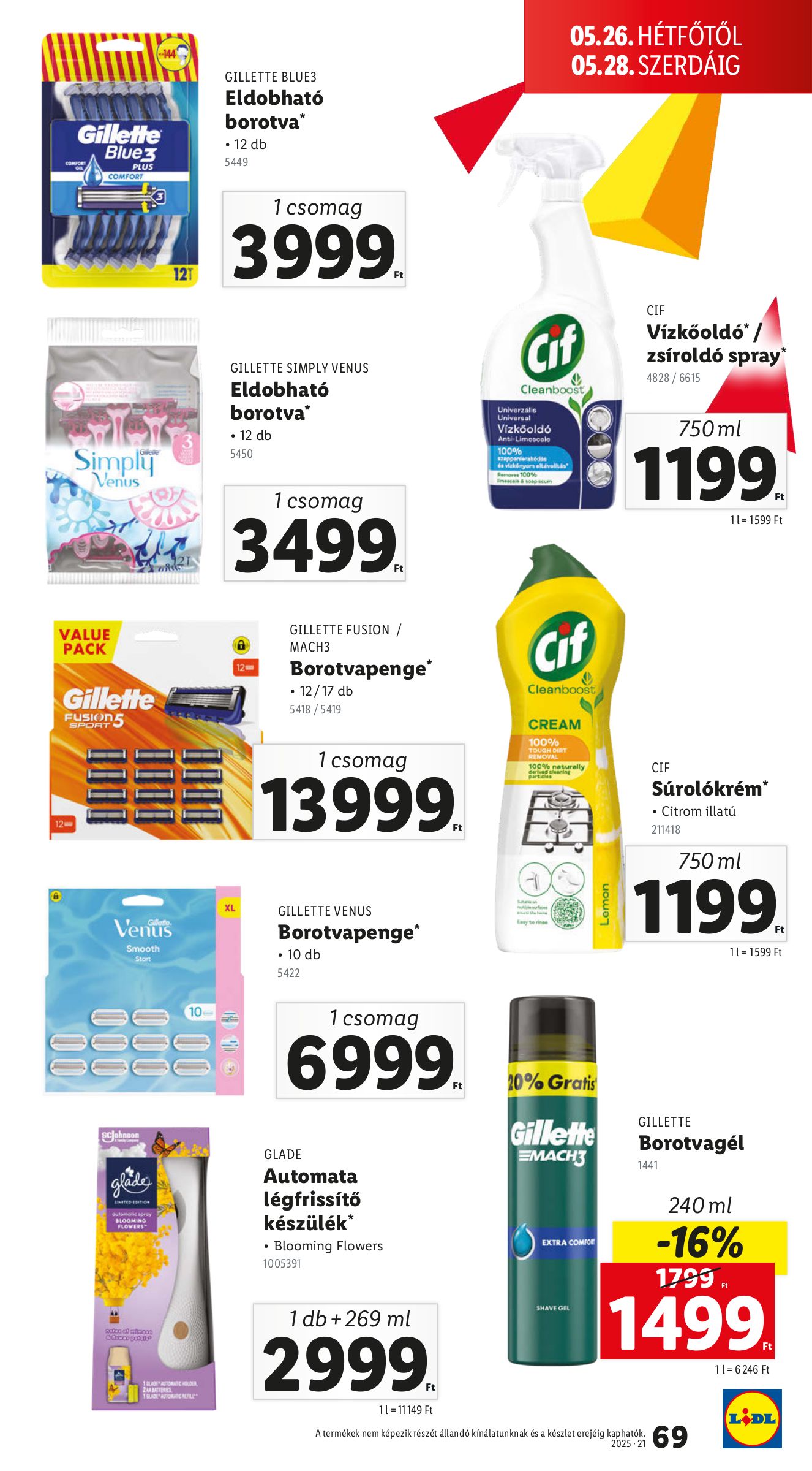lidl - Lidl akciós újság, érvényes 05.22. - 05.28. - page: 69