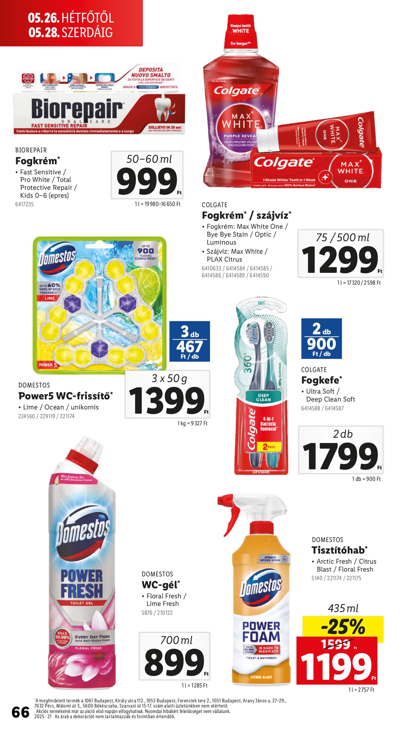 lidl - Lidl akciós újság, érvényes 05.22. - 05.28. - page: 66