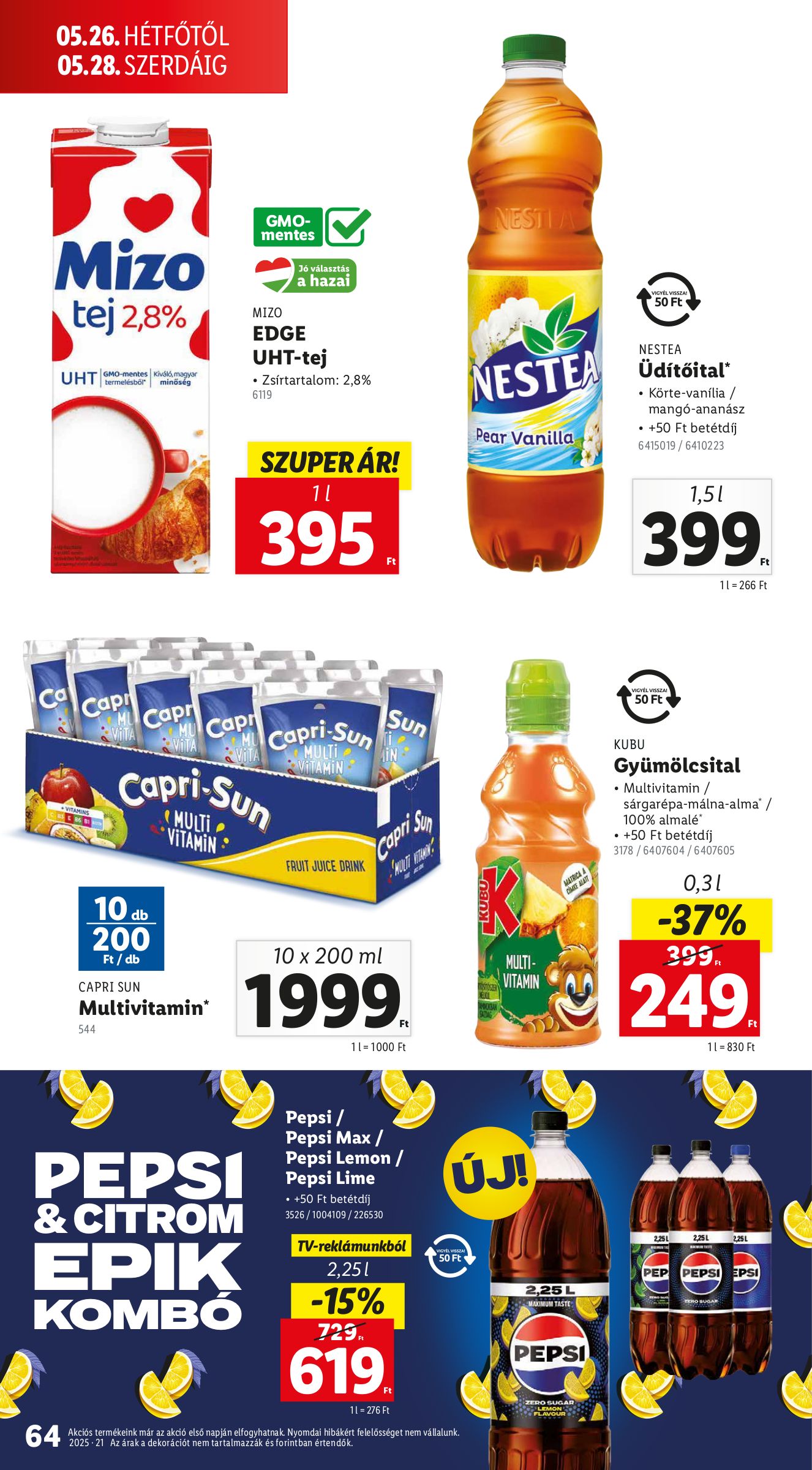 lidl - Lidl akciós újság, érvényes 05.22. - 05.28. - page: 64
