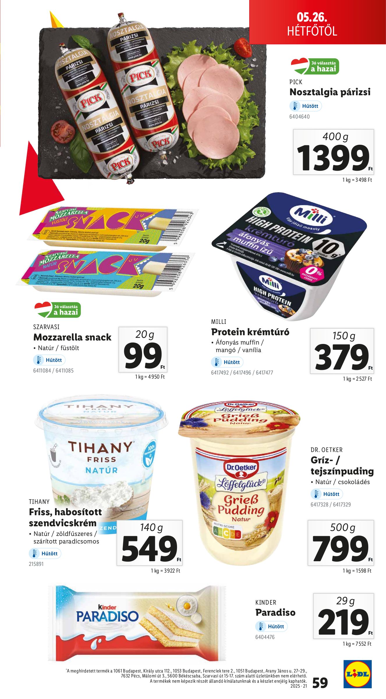 lidl - Lidl akciós újság, érvényes 05.22. - 05.28. - page: 59