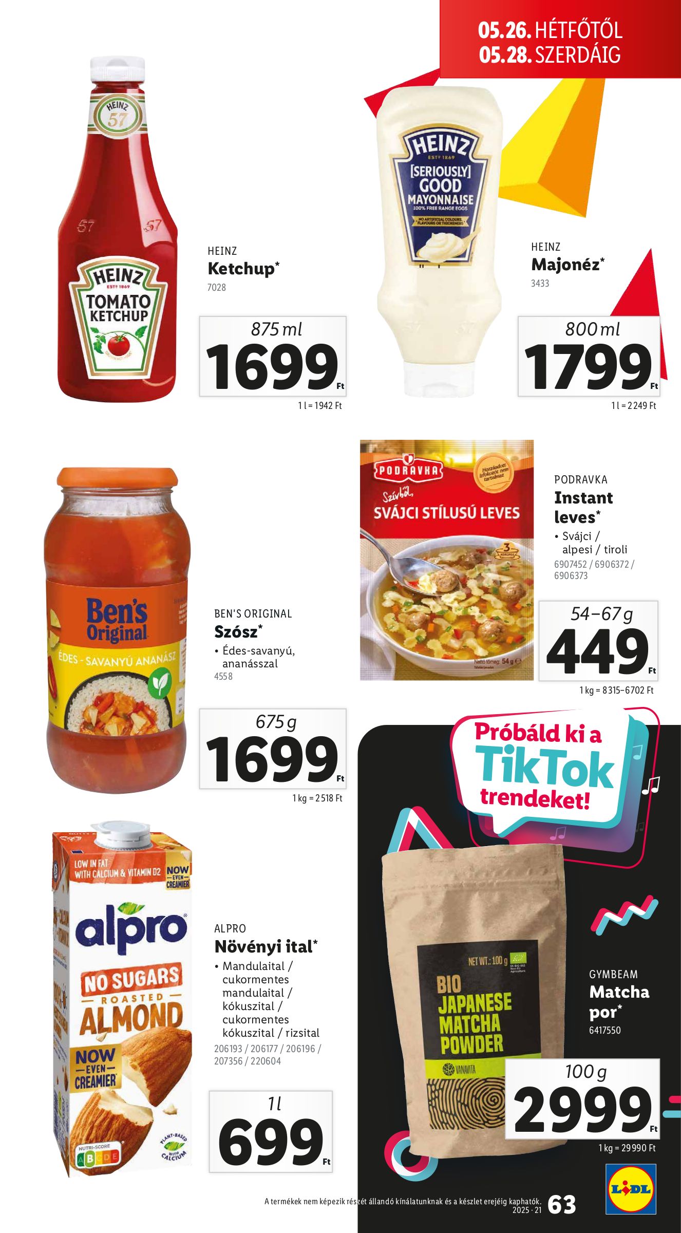lidl - Lidl akciós újság, érvényes 05.22. - 05.28. - page: 63