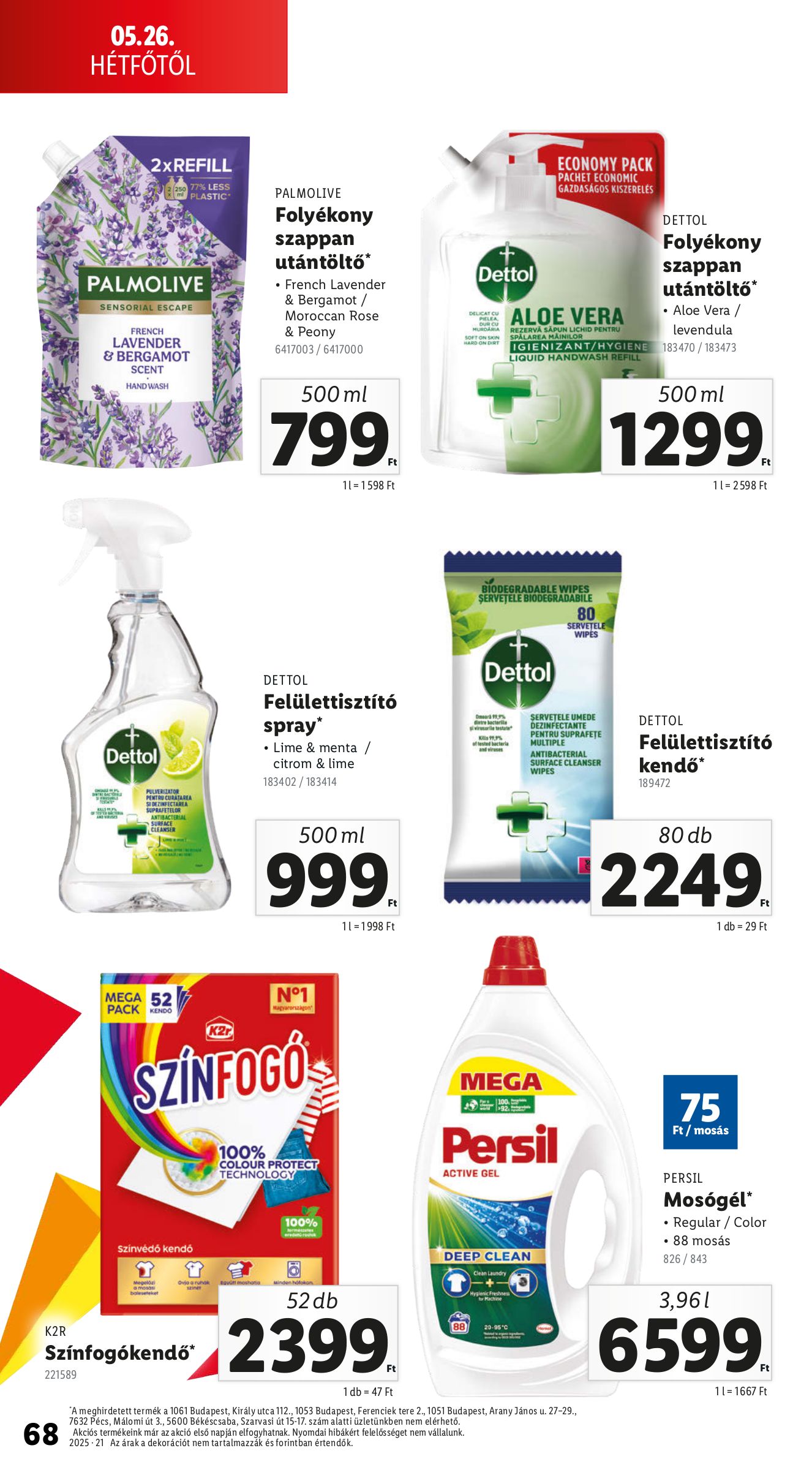lidl - Lidl akciós újság, érvényes 05.22. - 05.28. - page: 68