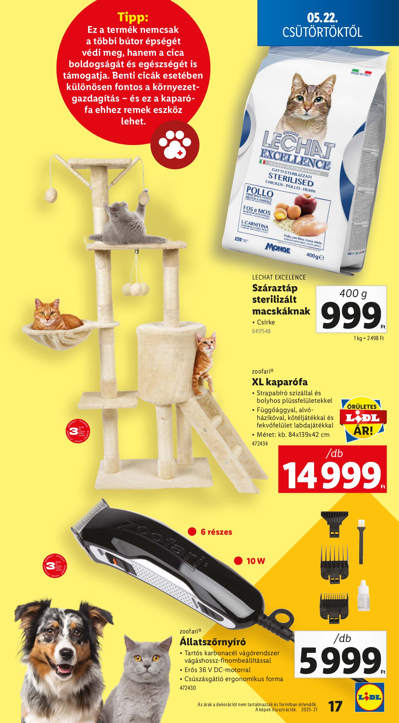 lidl - Lidl akciós újság, érvényes 05.22. - 05.28. - page: 17