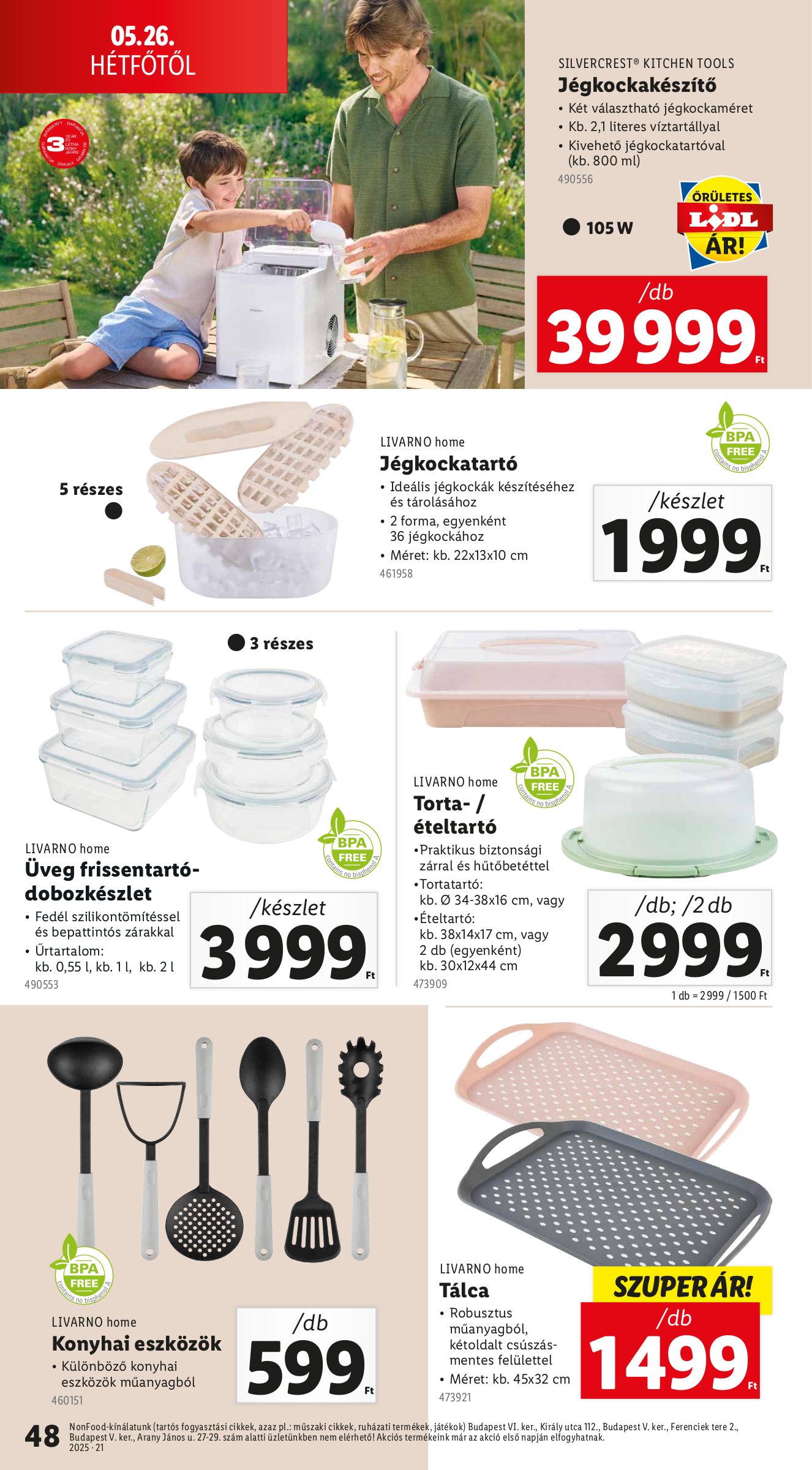 lidl - Lidl akciós újság, érvényes 05.22. - 05.28. - page: 48