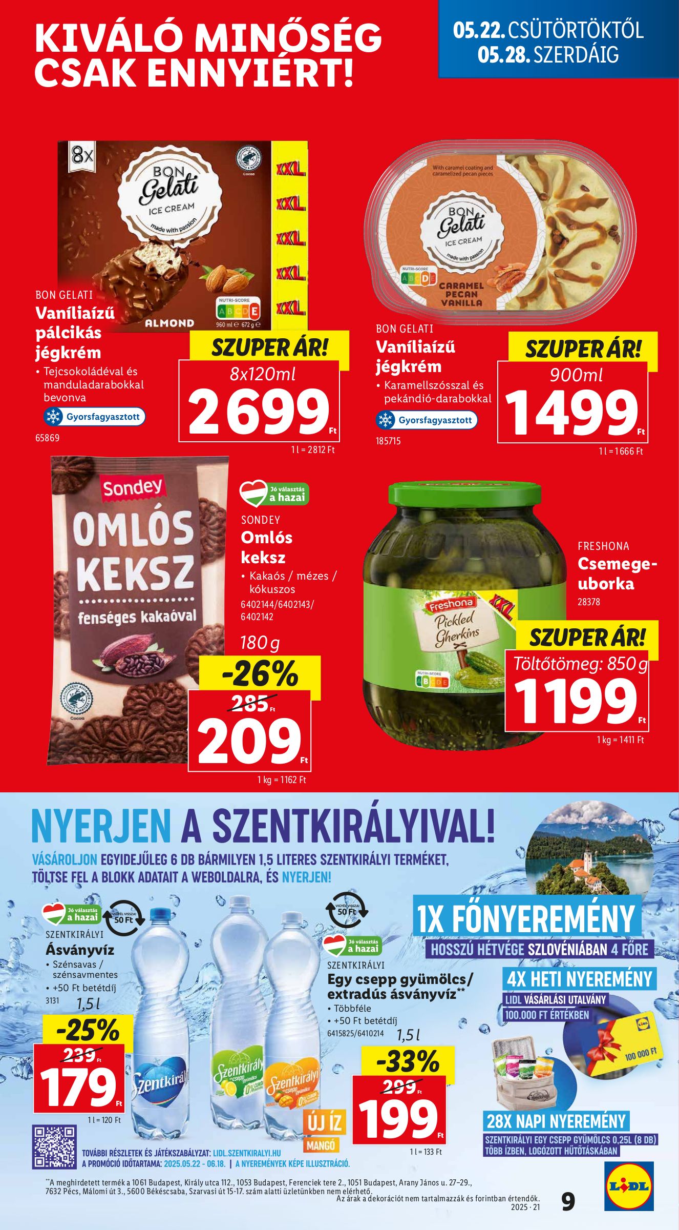 lidl - Lidl akciós újság, érvényes 05.22. - 05.28. - page: 9