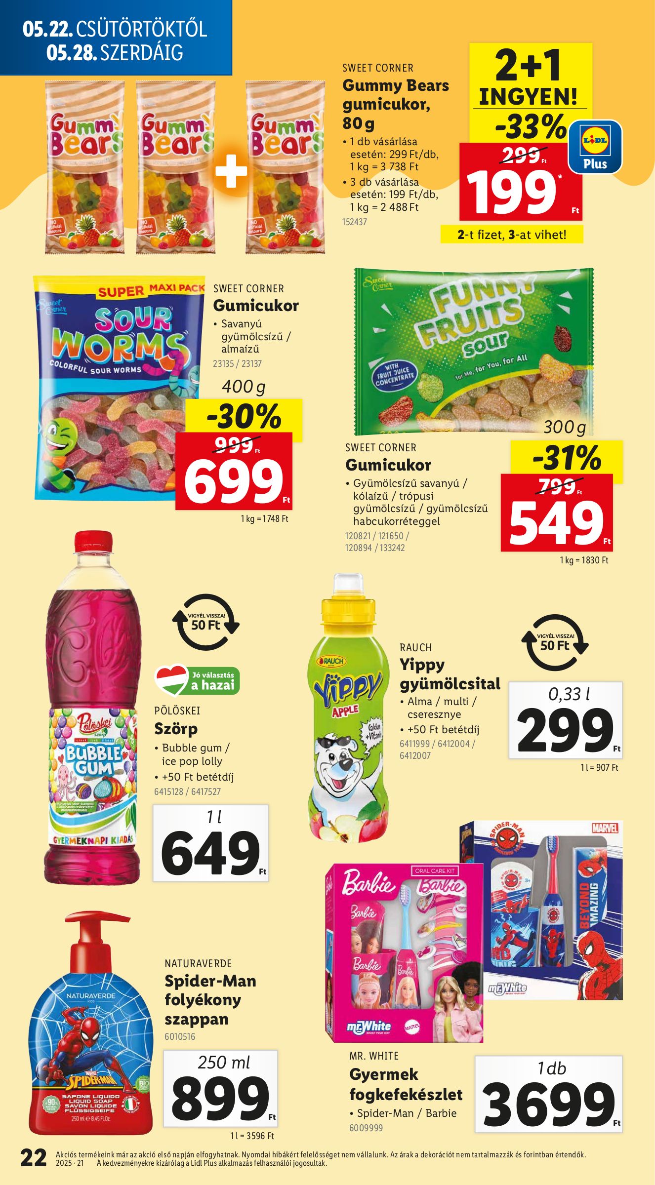 lidl - Lidl akciós újság, érvényes 05.22. - 05.28. - page: 22