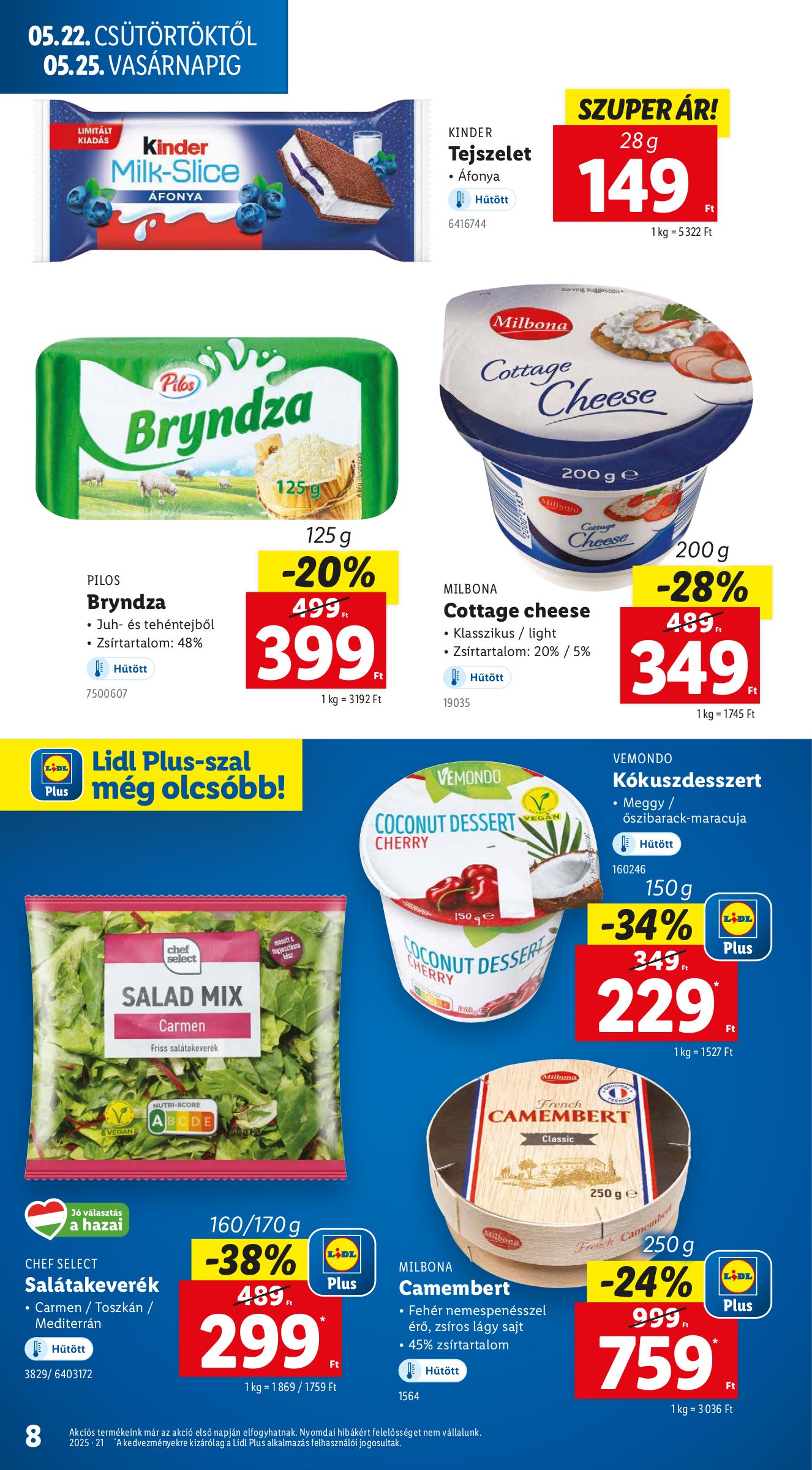 lidl - Lidl akciós újság, érvényes 05.22. - 05.28. - page: 8