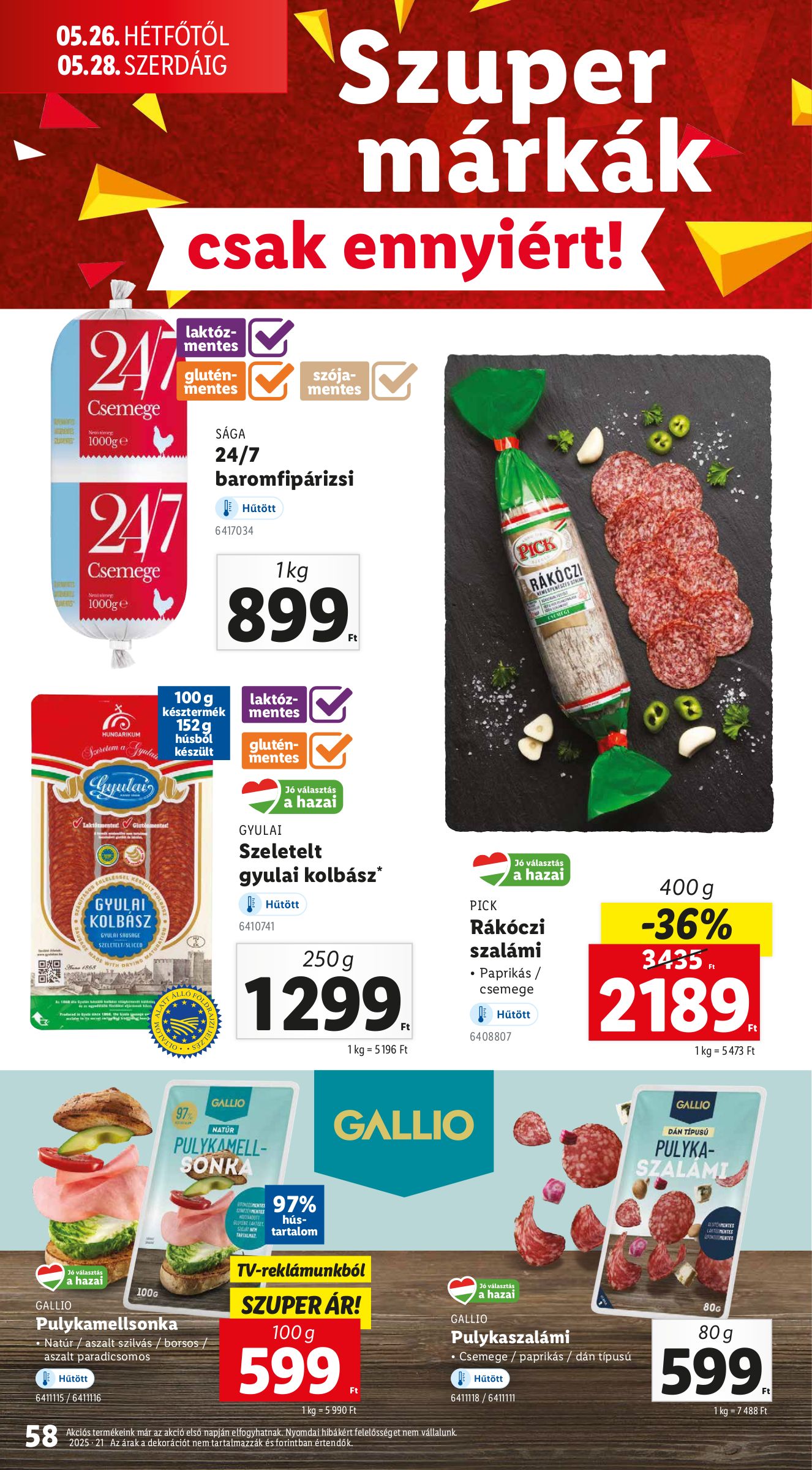 lidl - Lidl akciós újság, érvényes 05.22. - 05.28. - page: 58