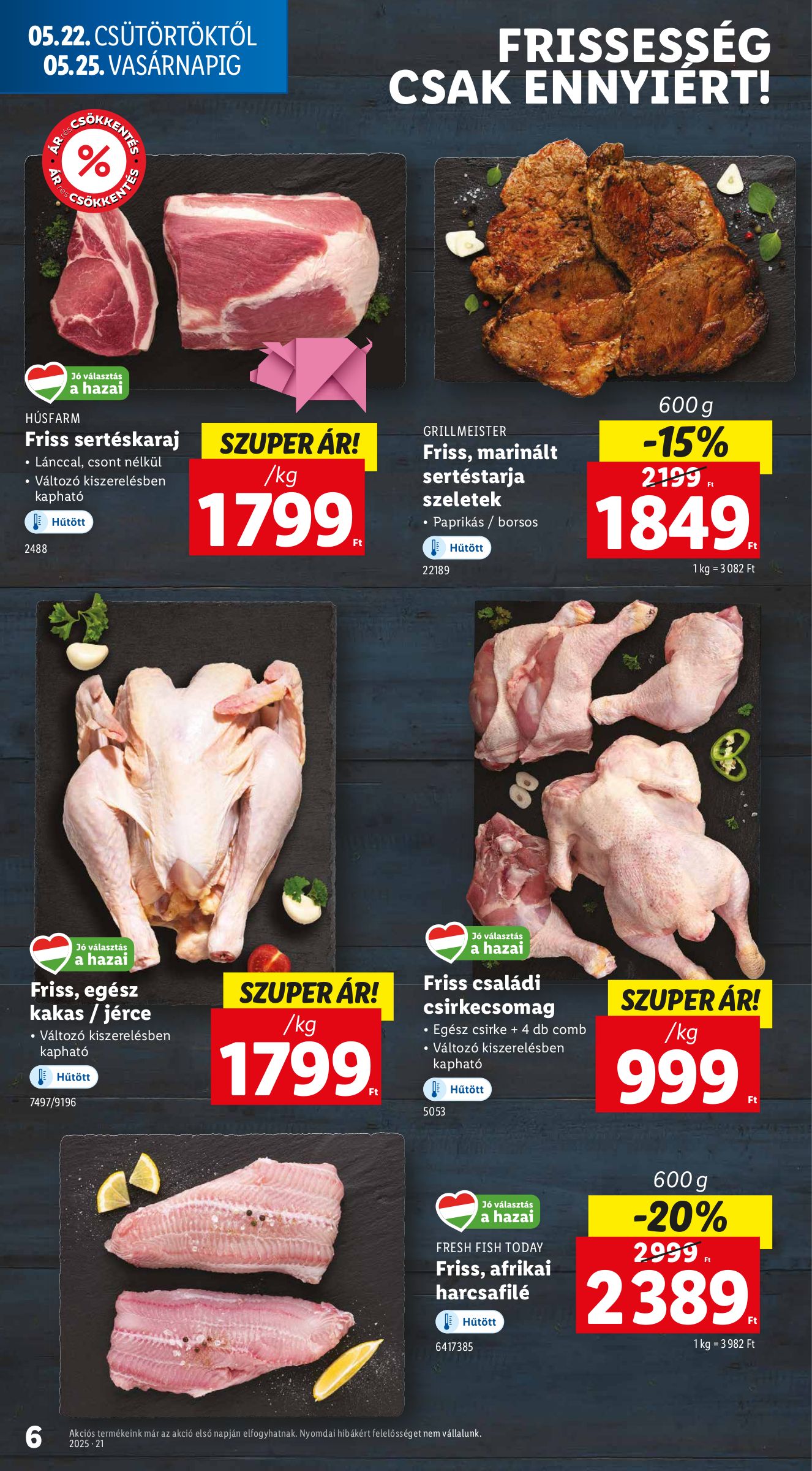 lidl - Lidl akciós újság, érvényes 05.22. - 05.28. - page: 6