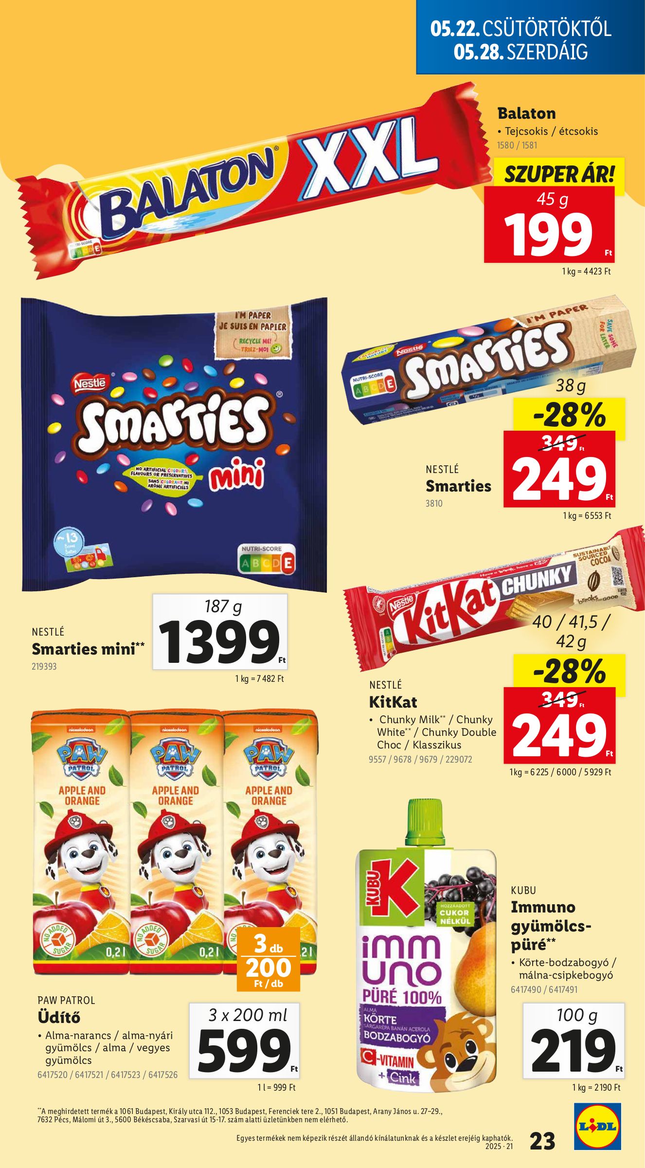 lidl - Lidl akciós újság, érvényes 05.22. - 05.28. - page: 23
