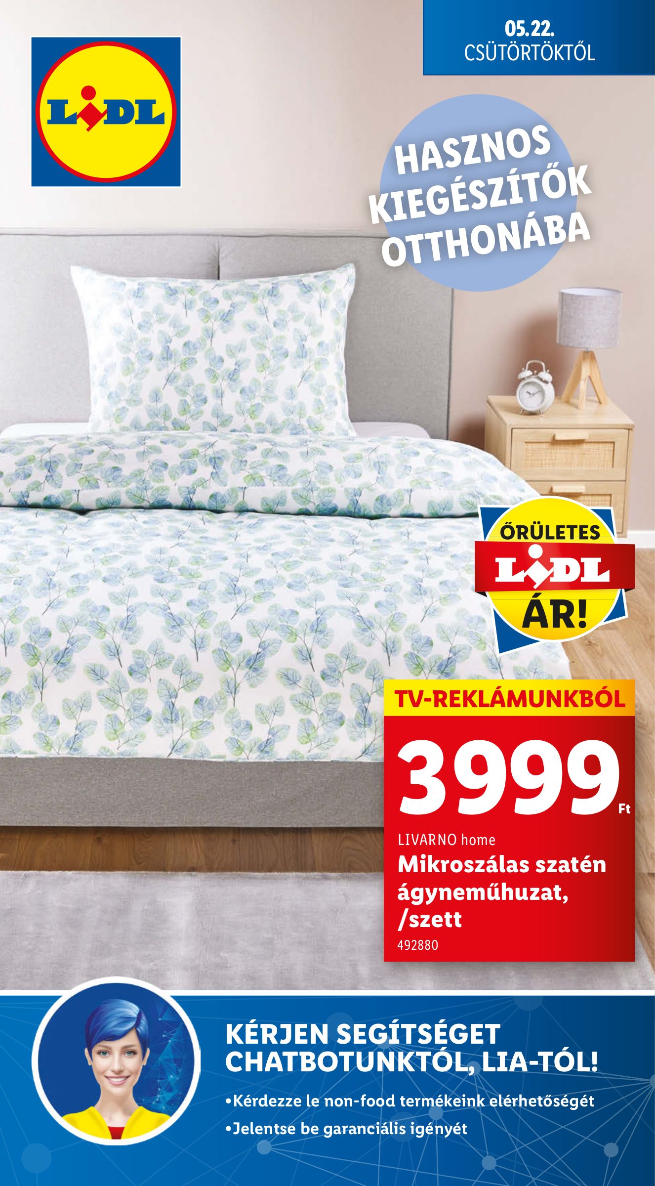 lidl - Lidl - Nonfood akciós újság, érvényes 05.22. - 05.28.
