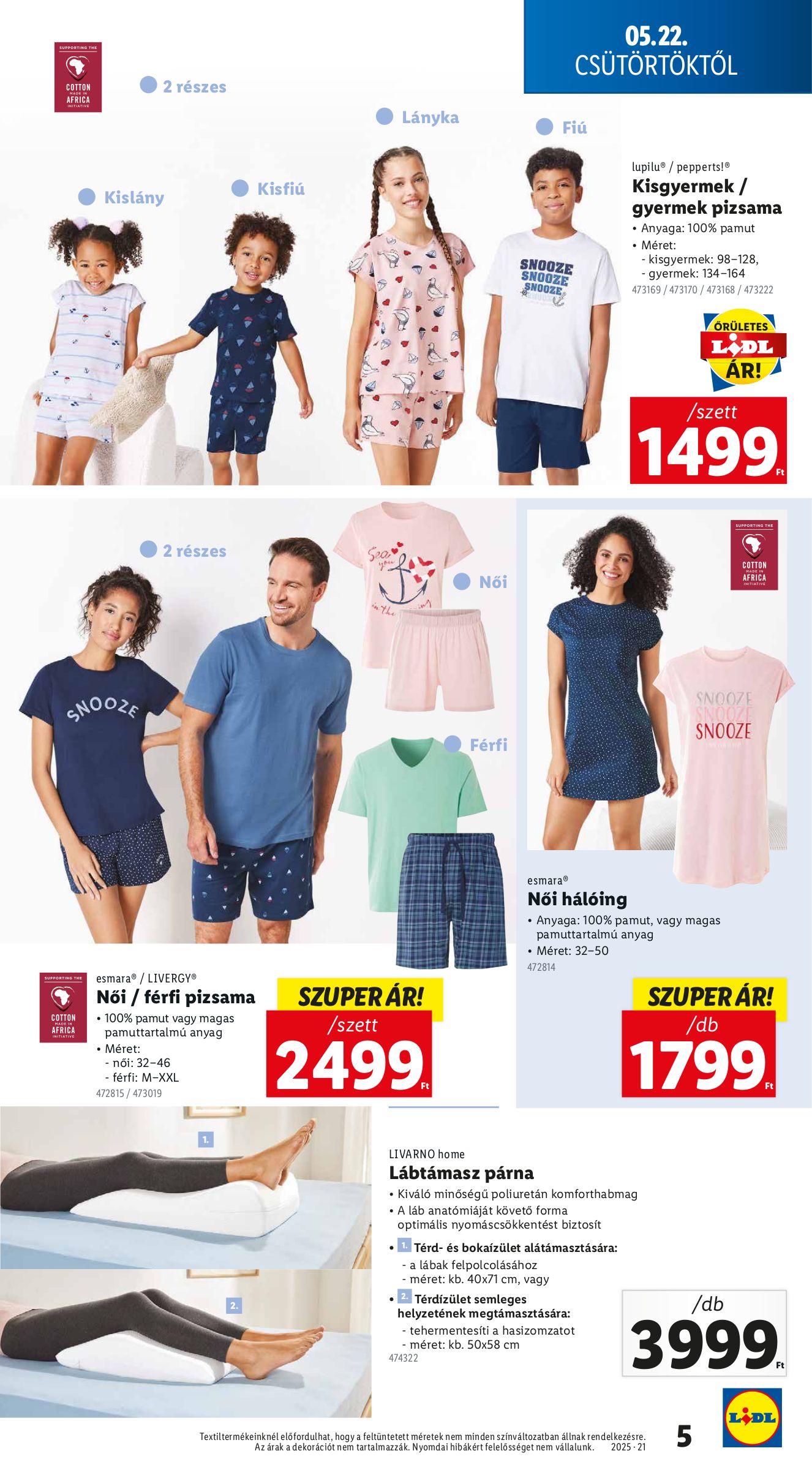 lidl - Lidl - Nonfood akciós újság, érvényes 05.22. - 05.28. - page: 5