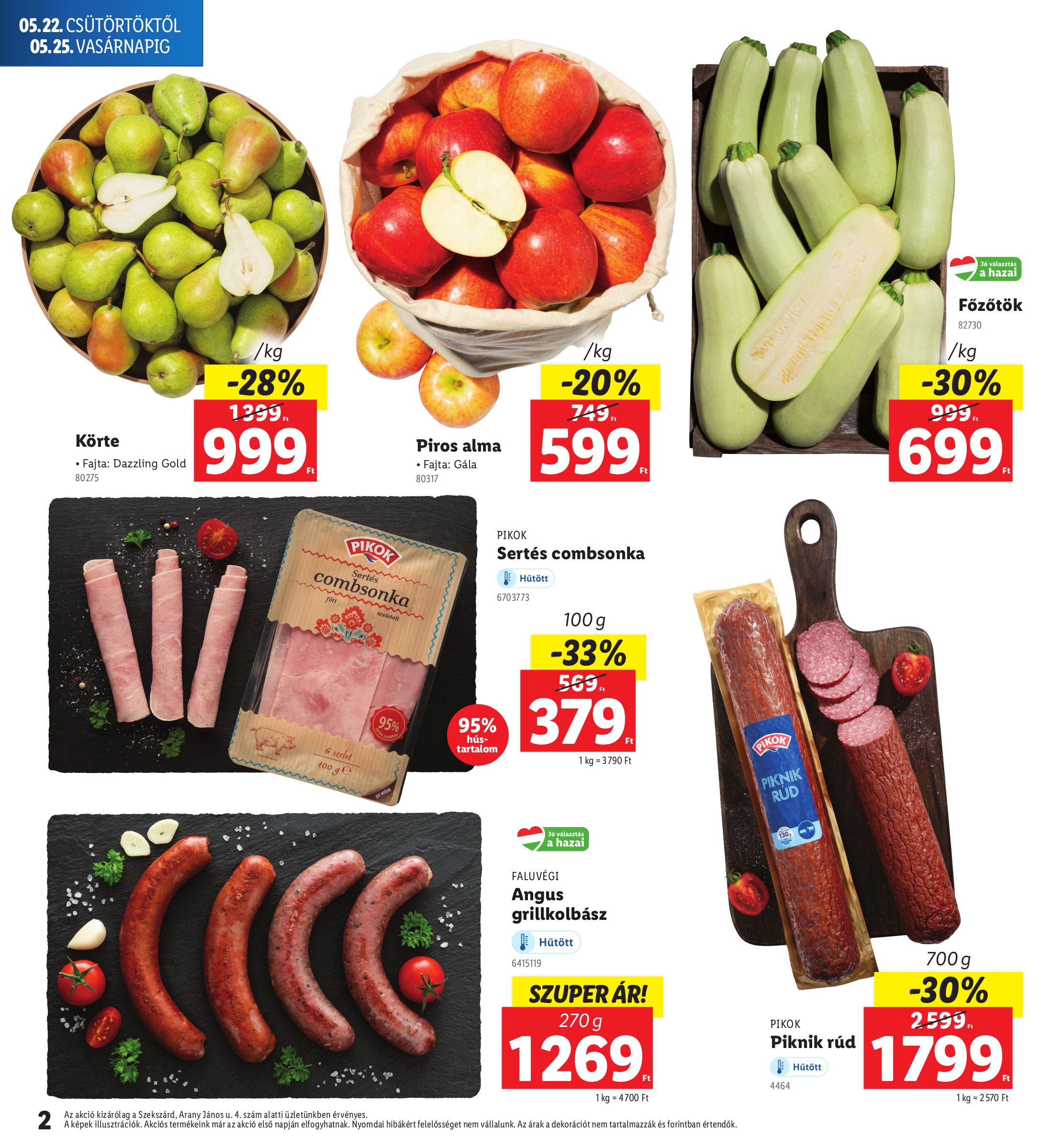lidl - Lidl - Szekszárd akciós újság, érvényes 05.22. - 05.25. - page: 2