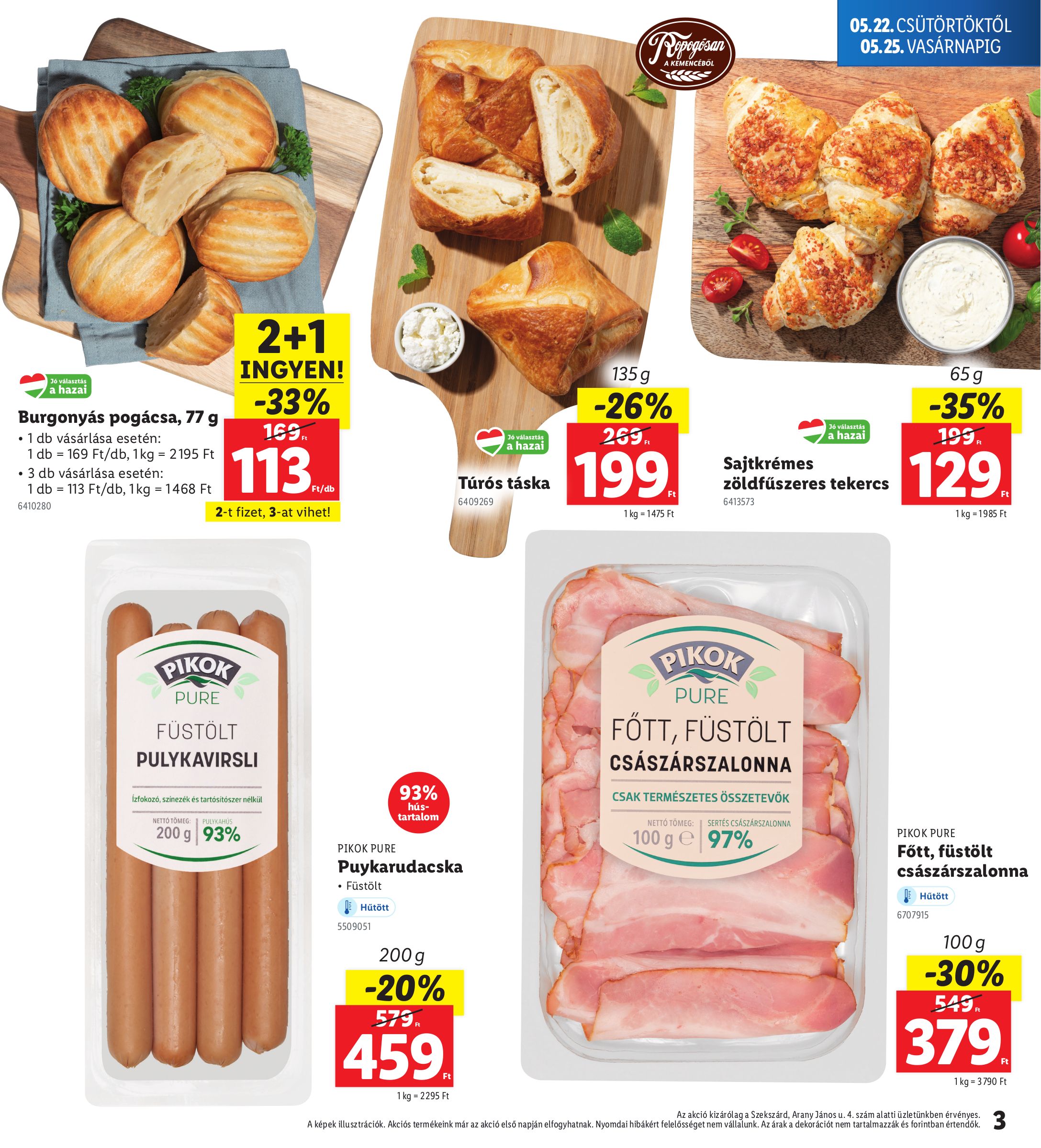 lidl - Lidl - Szekszárd akciós újság, érvényes 05.22. - 05.25. - page: 3