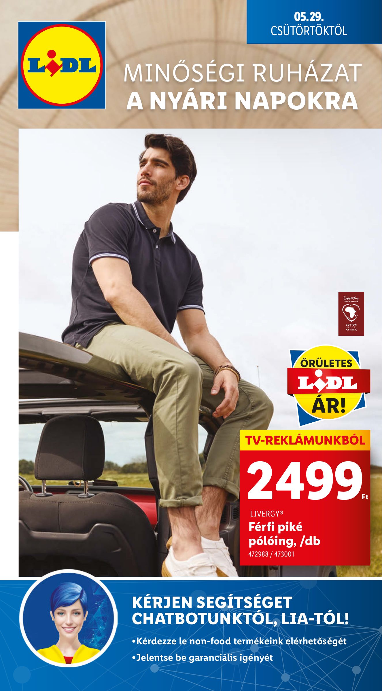 lidl - Lidl - Nonfood akciós újság, érvényes 05.29. - 06.04.