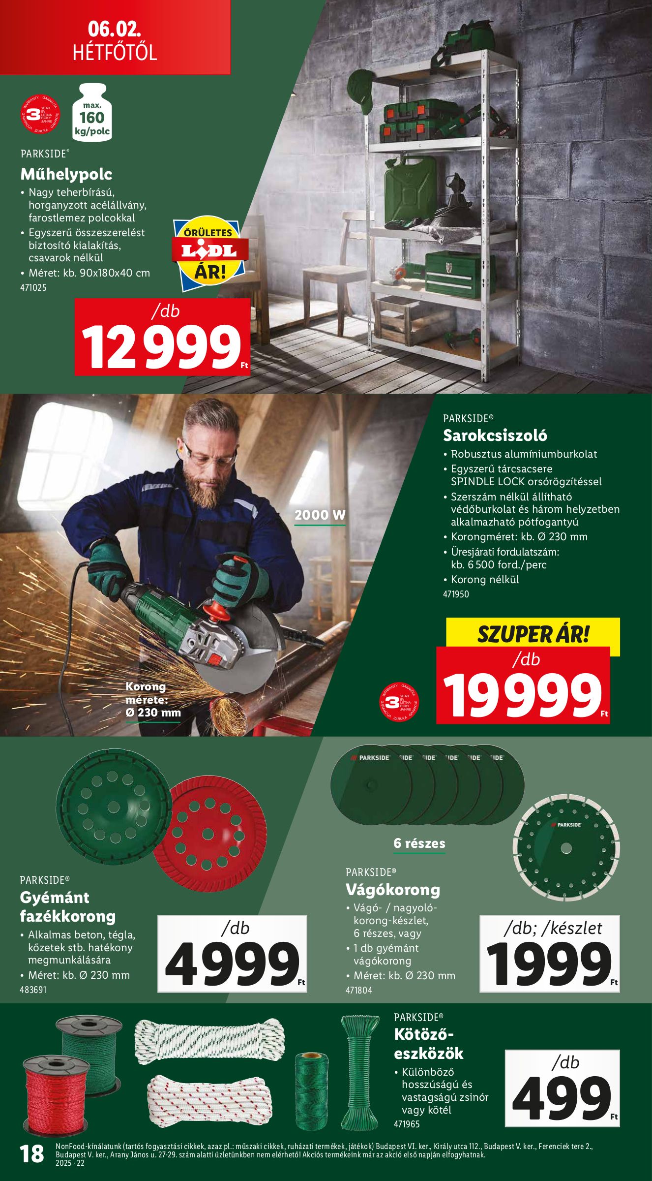 lidl - Lidl - Nonfood akciós újság, érvényes 05.29. - 06.04. - page: 18